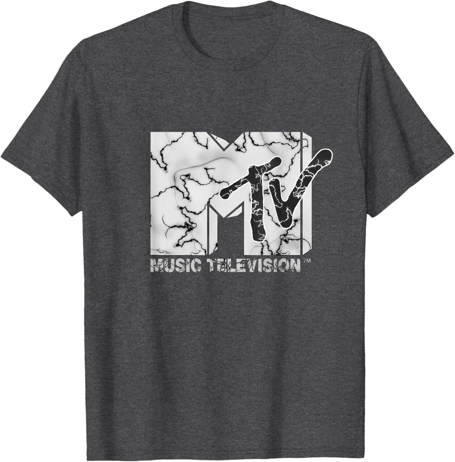Mademark x MTV Electric Flashes Good Vibes T-Shirt for Trendy Style - 7