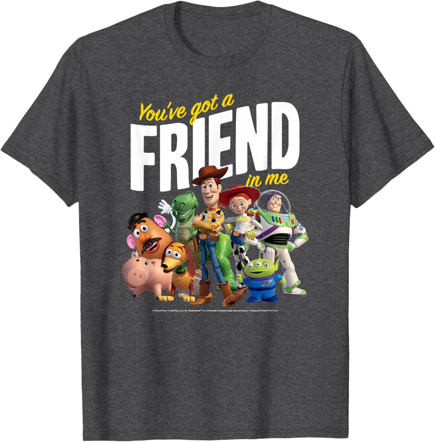 Toy Story You've Got a Friend In Me T-Shirt for Kids and Adults - 8