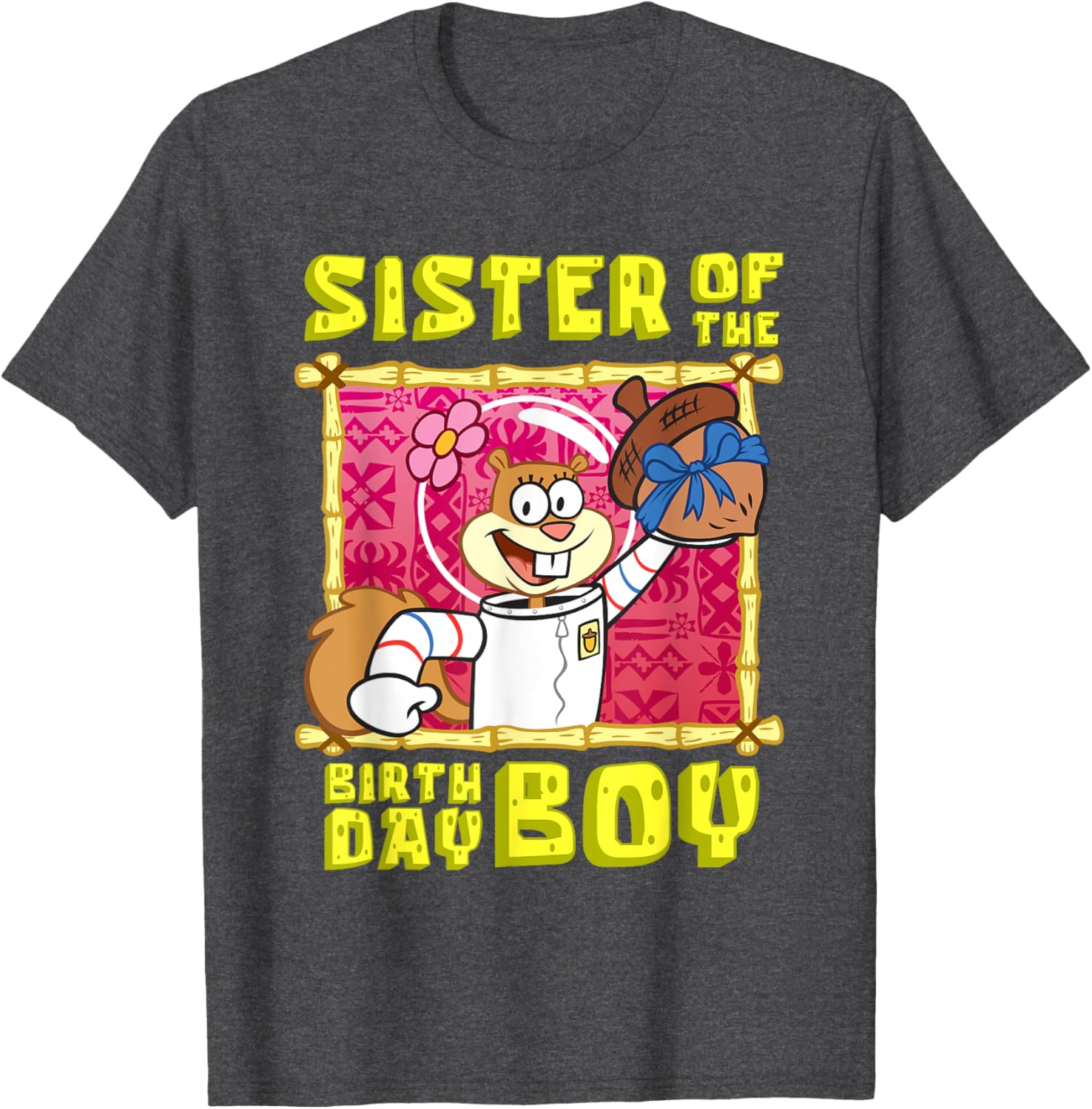 Mademark SpongeBob Sister Birthday Gift T-Shirt for Girls Fun Design - 20