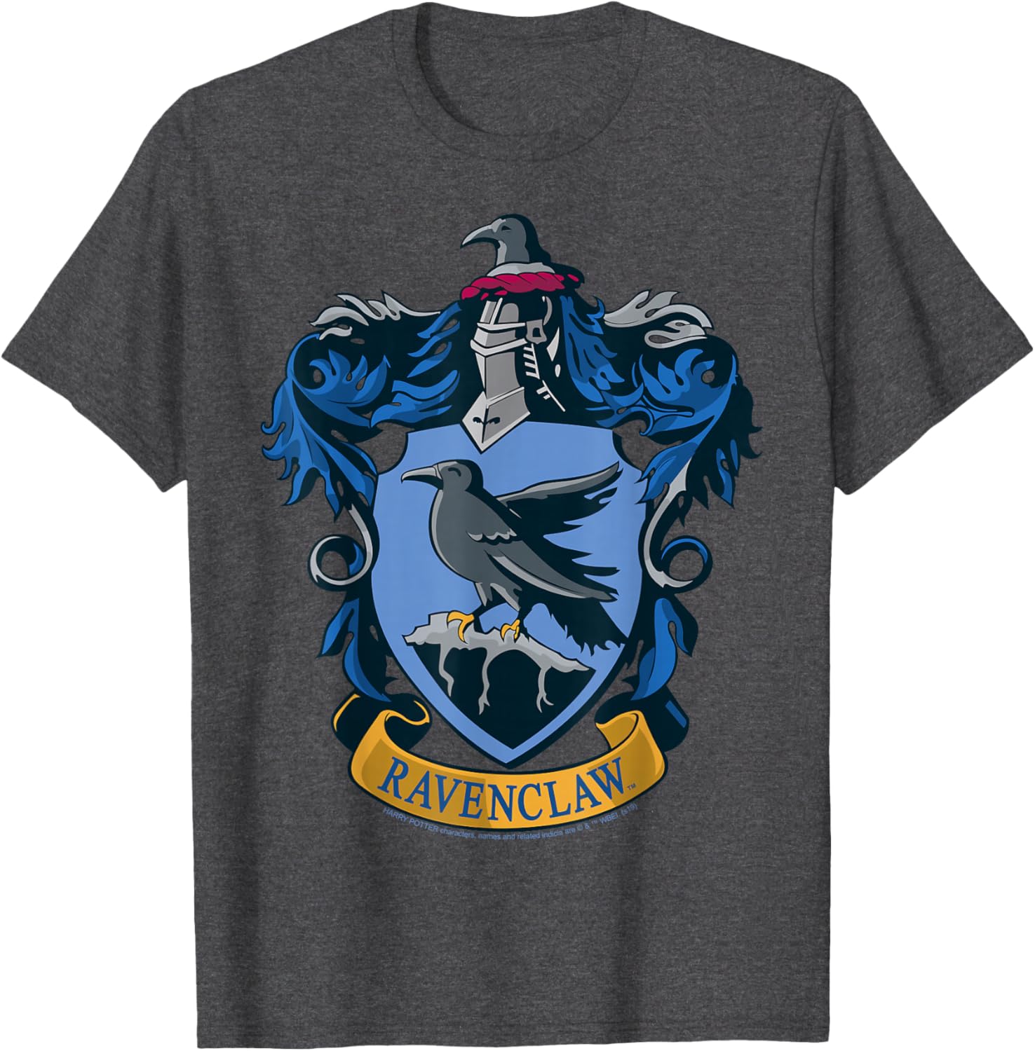 Ravenclaw Hogwarts House Nouveau Crest T-Shirt for Harry Potter Fans - 7