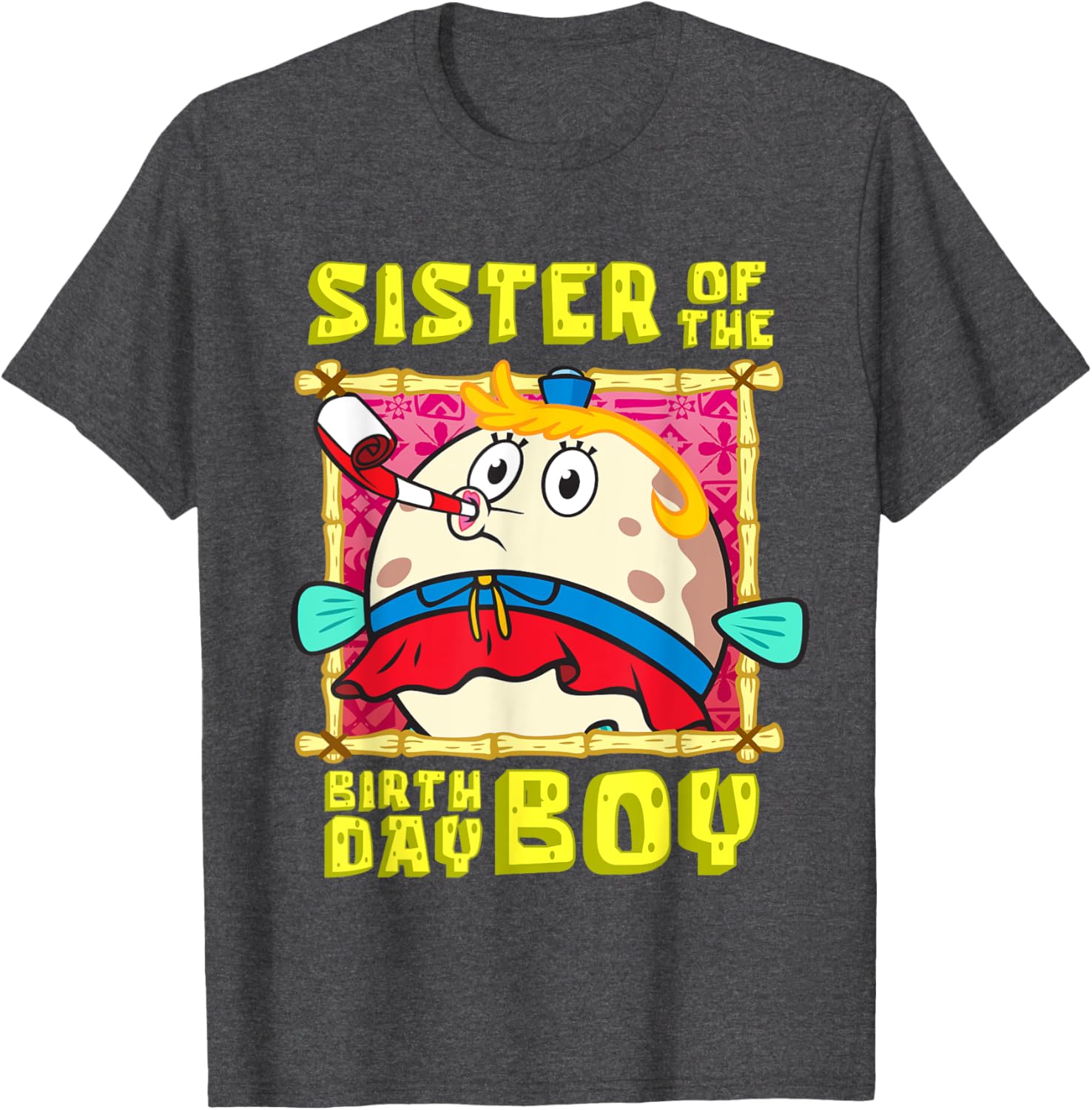Mademark x SpongeBob SquarePants Mrs Puff Gift T-Shirt for Girls - 7