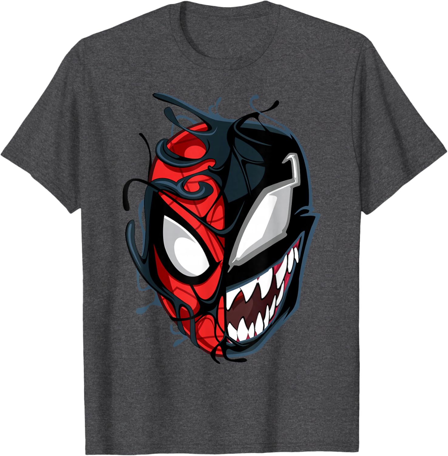 Spider-Man Maximum Venom Big Face T-Shirt for Marvel Fans and Collectors - 9