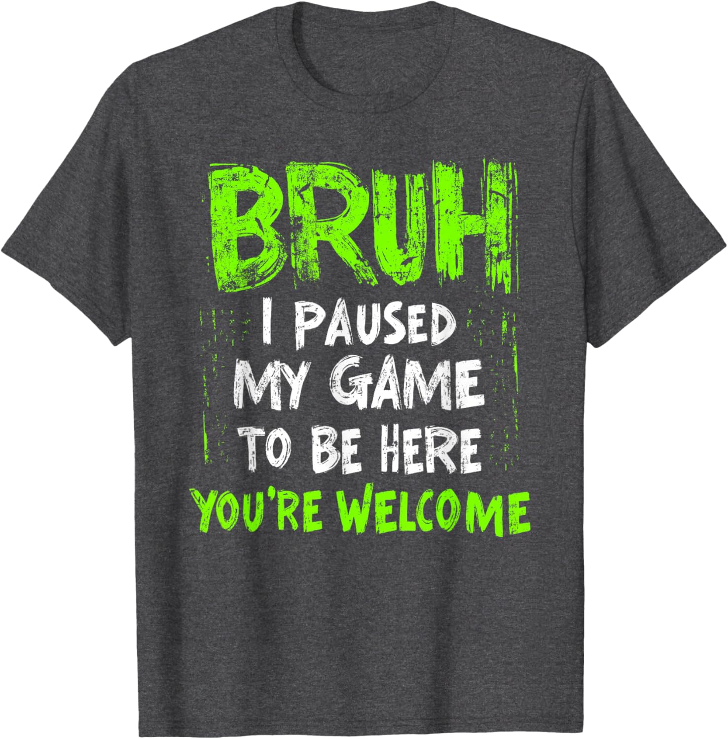 Funny Gamer T-Shirt for Teen Boys I Paused My Game Cool Video Game Tee - 16