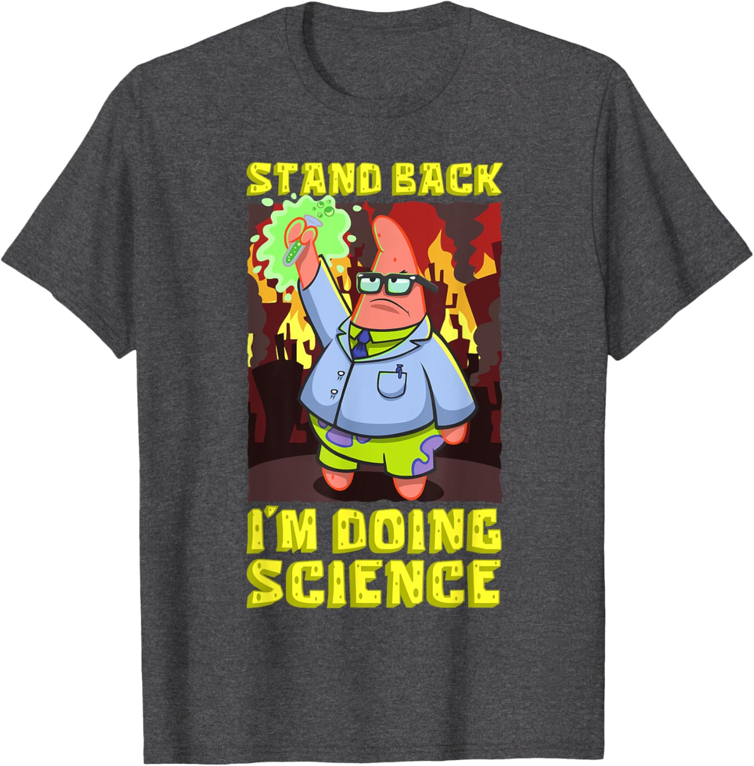 Mademark x SpongeBob SquarePants Science Experiment T-Shirt for Kids - 5