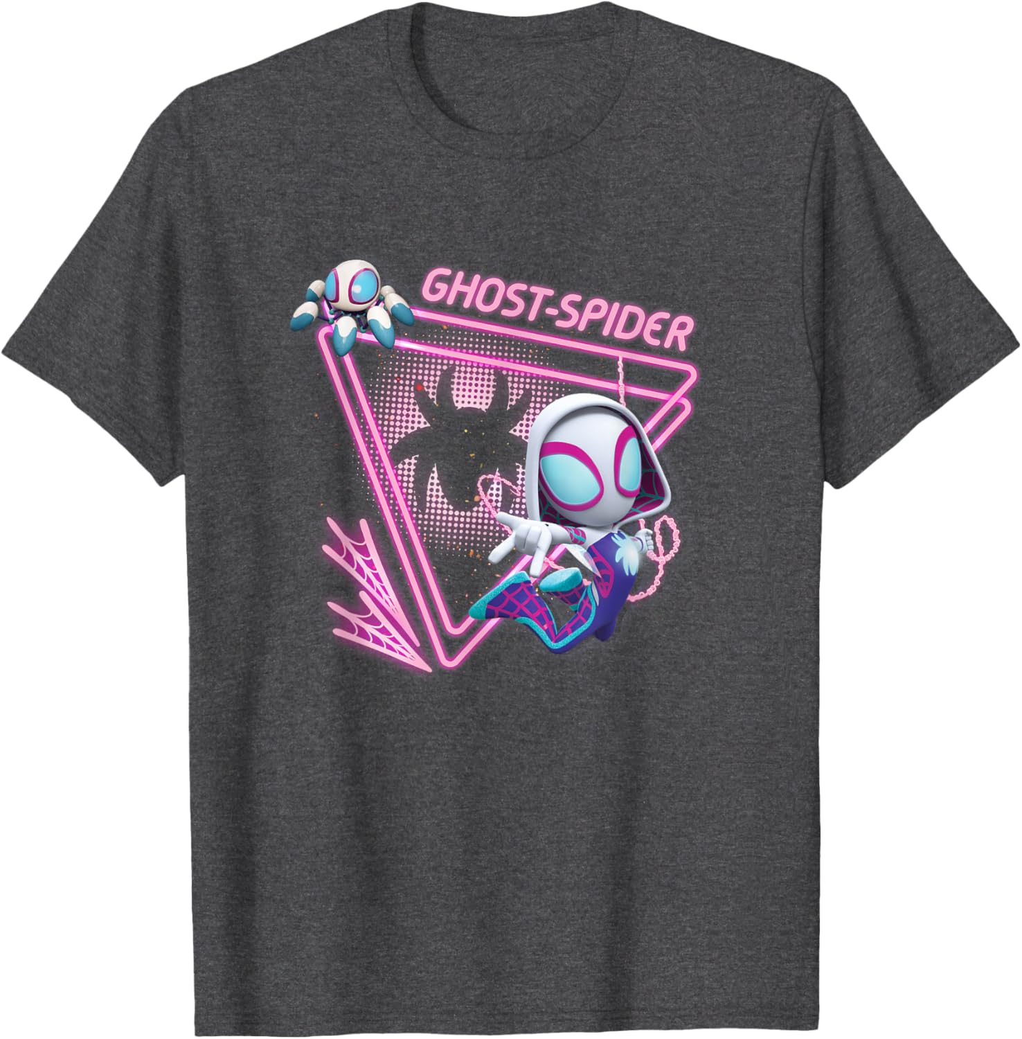 Ghost-Spider Hologram T-Shirt for Kids - Marvel Spidey Fun & Style - 4