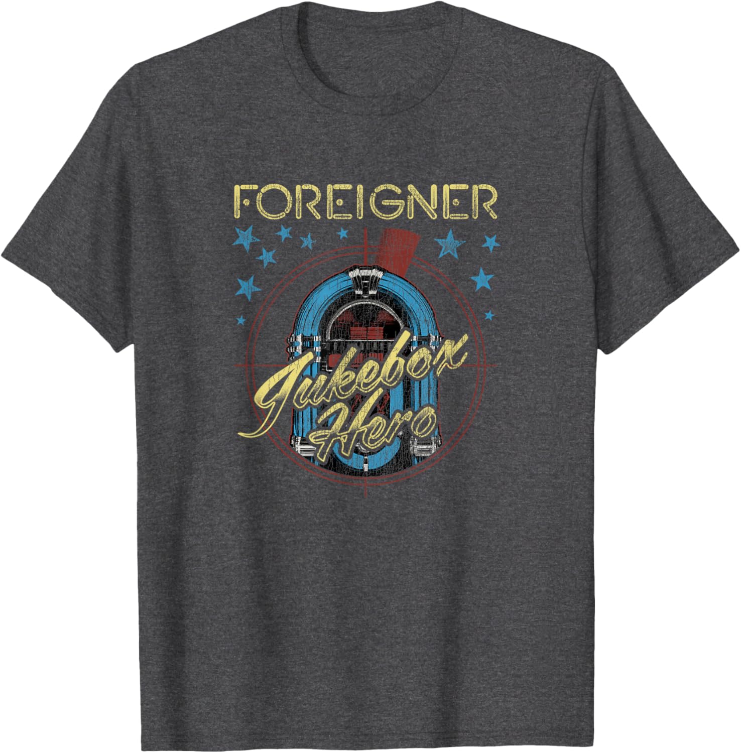 Foreigner Juke Box Hero T-Shirt for Music Lovers and Fashion Fans - 5