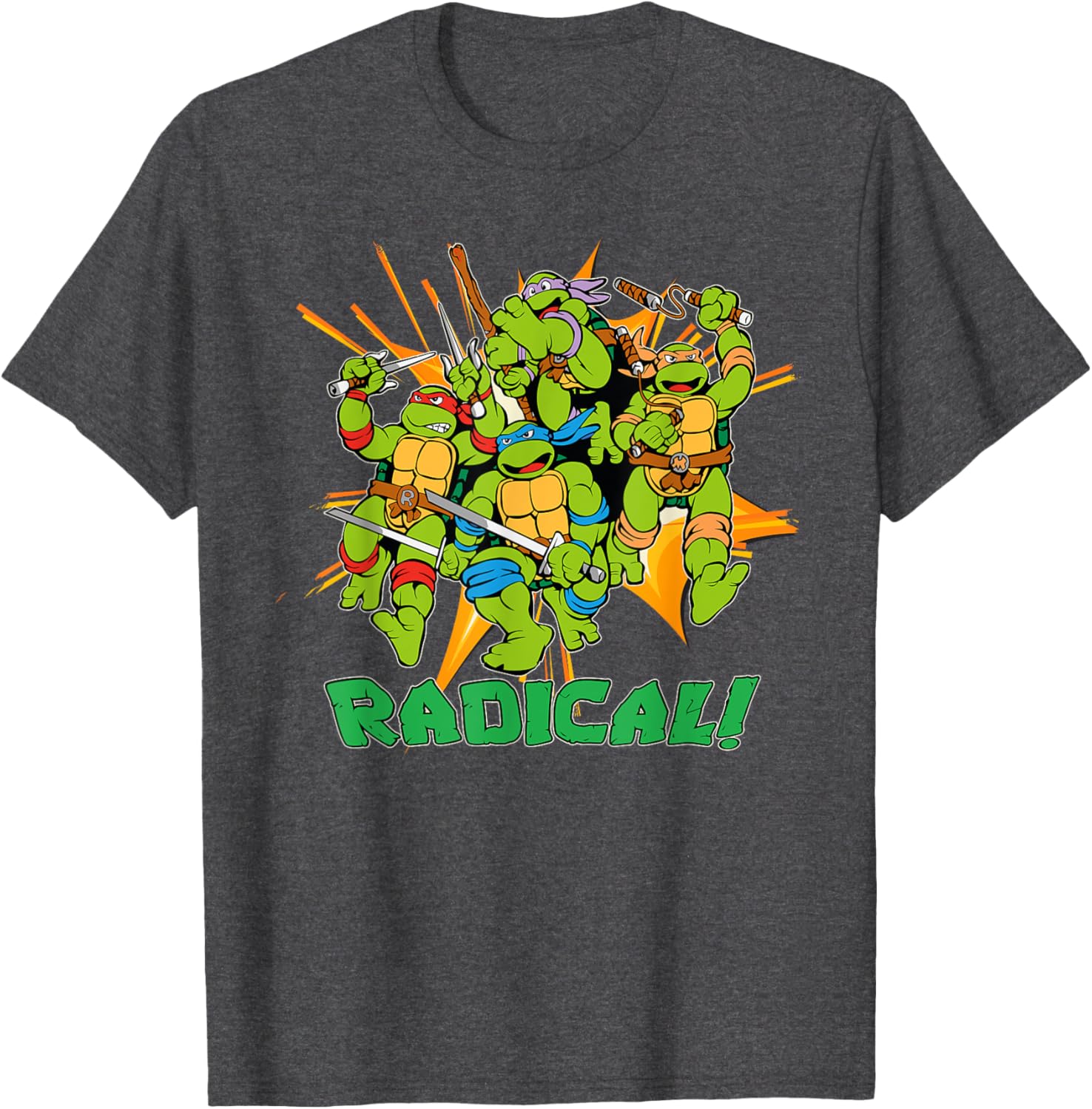 Mademark Teenage Mutant Ninja Turtles Radical T-Shirt for Fans - 4