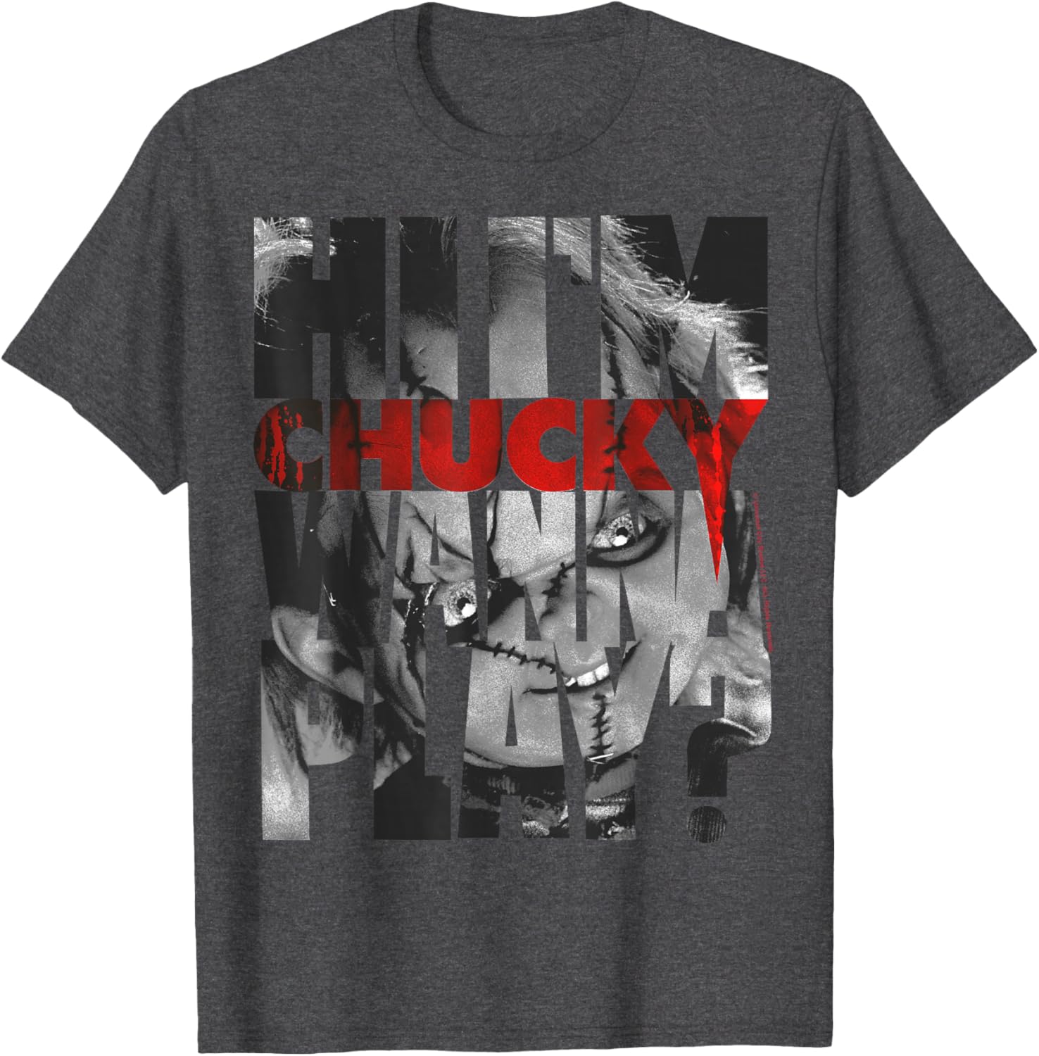 Child's Play Chucky T-Shirt for Kids Fun Playful Graphic Tee - 5