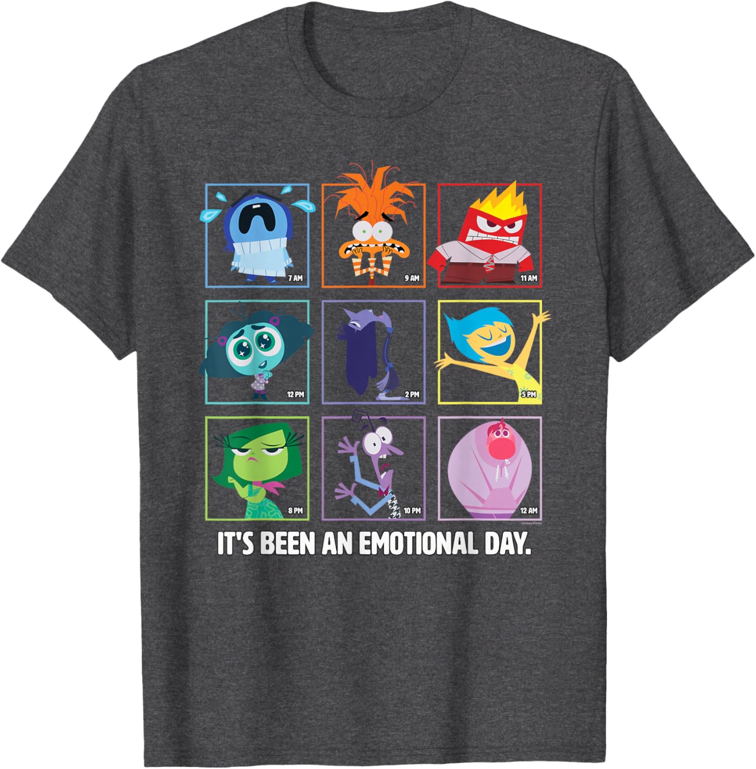 Inside Out 2 Emotions T-Shirt for Disney Fans - Fun & Stylish Apparel - 10