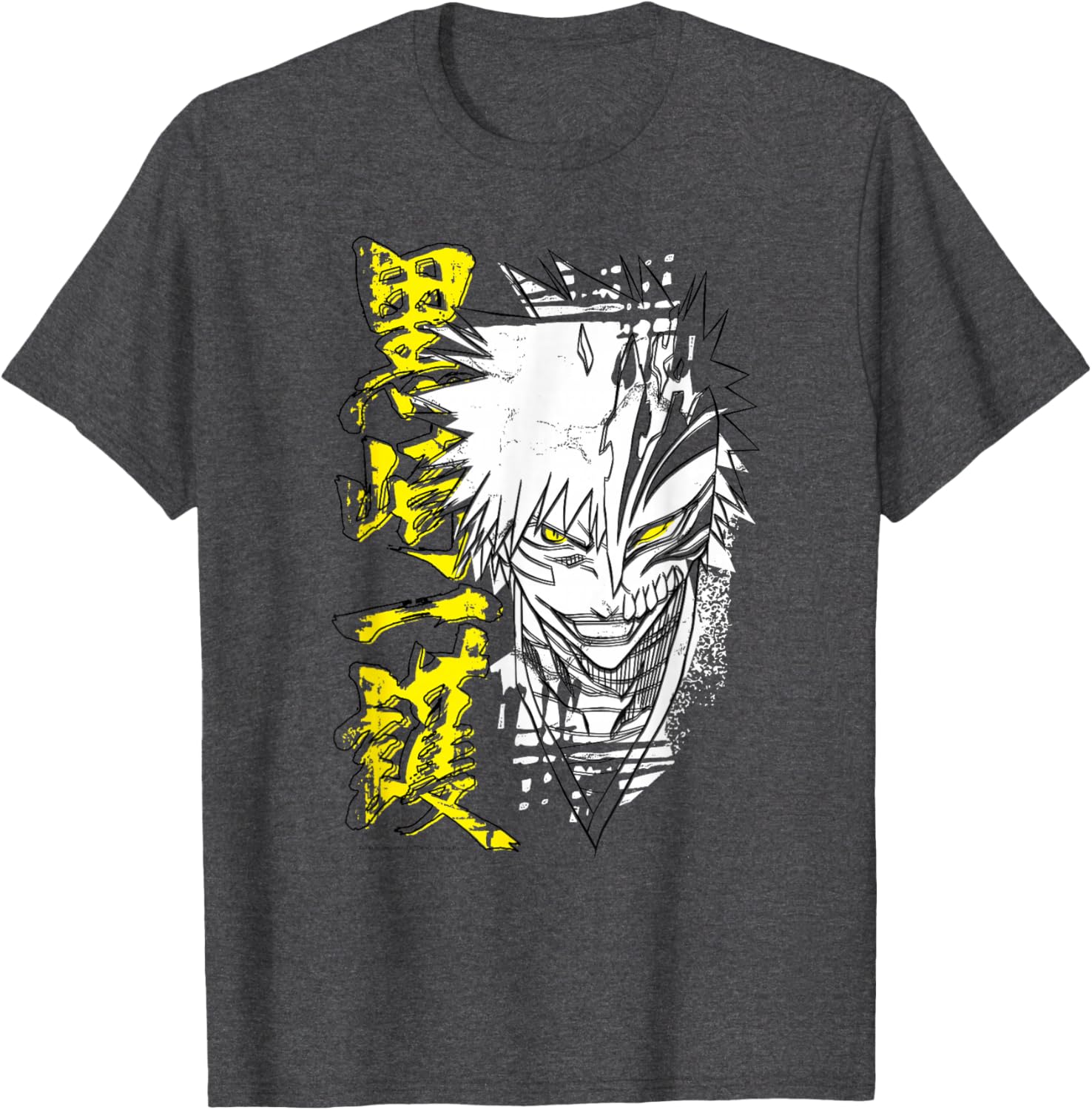 Bleach Ichigo Hollow Outline Sketch Anime T-Shirt for Fans and Collectors - 4