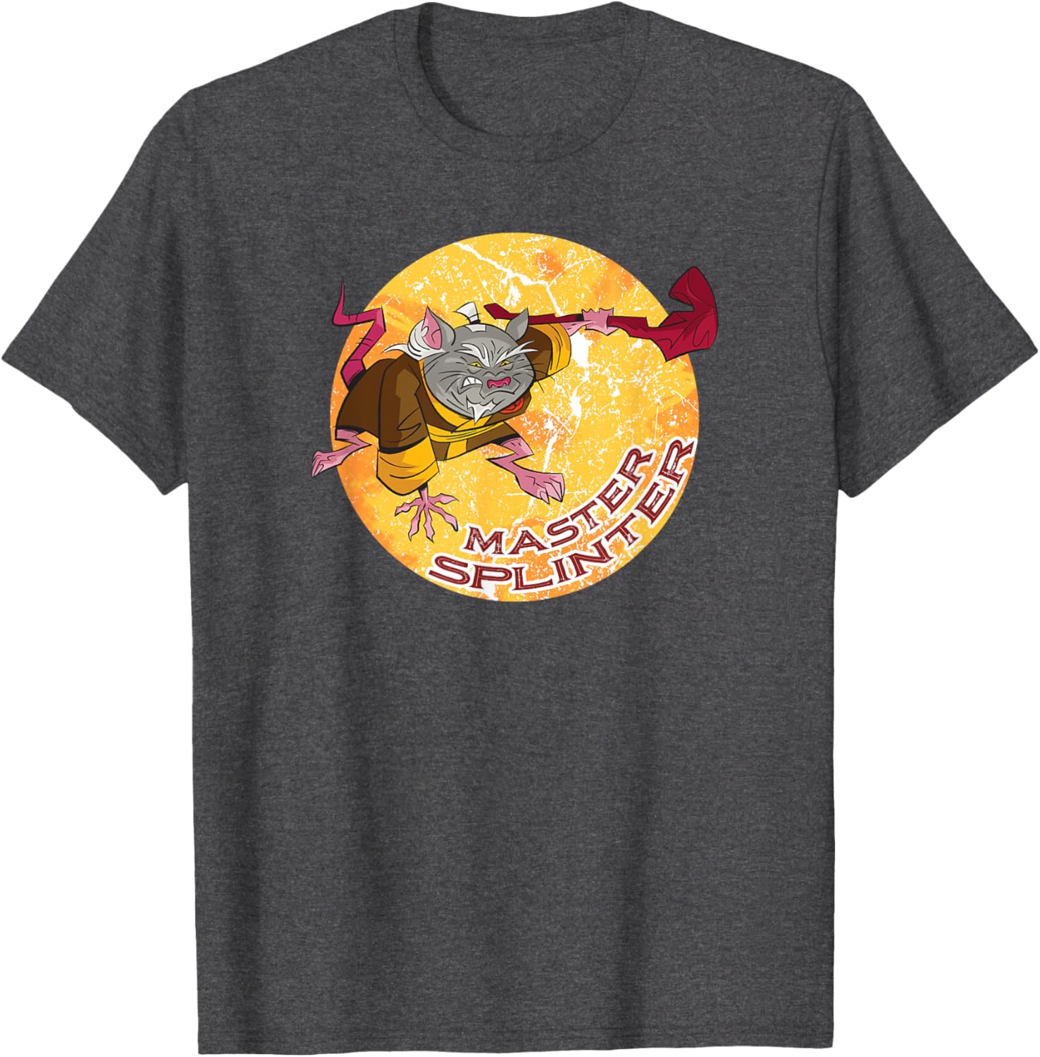 Mademark Teenage Mutant Ninja Turtles Master Splinter Fighting Stance T-Shirt - 3