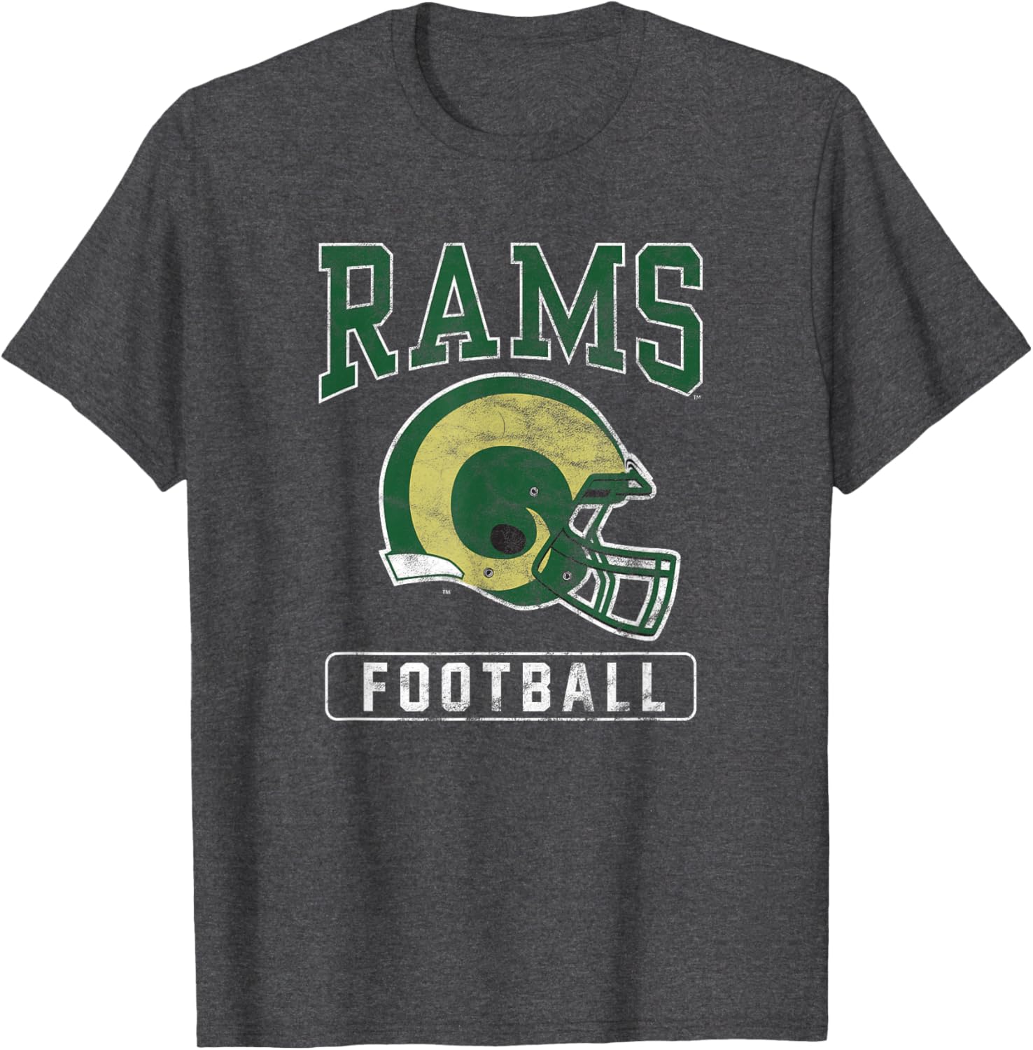 Colorado State University Rams Helmet T-Shirt for Sports Fans - 1