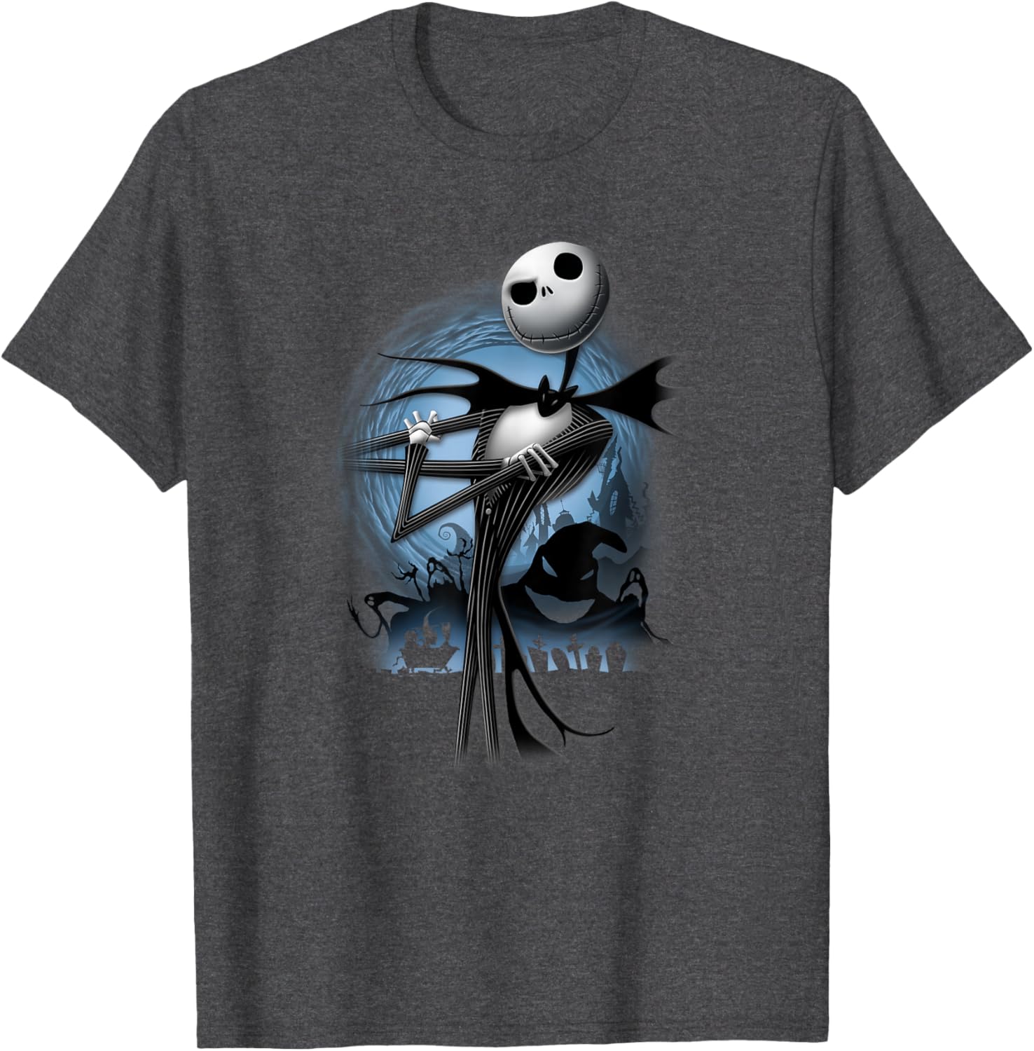 Disney Nightmare Before Christmas Jack Skellington Pose T-Shirt for Fans - 6