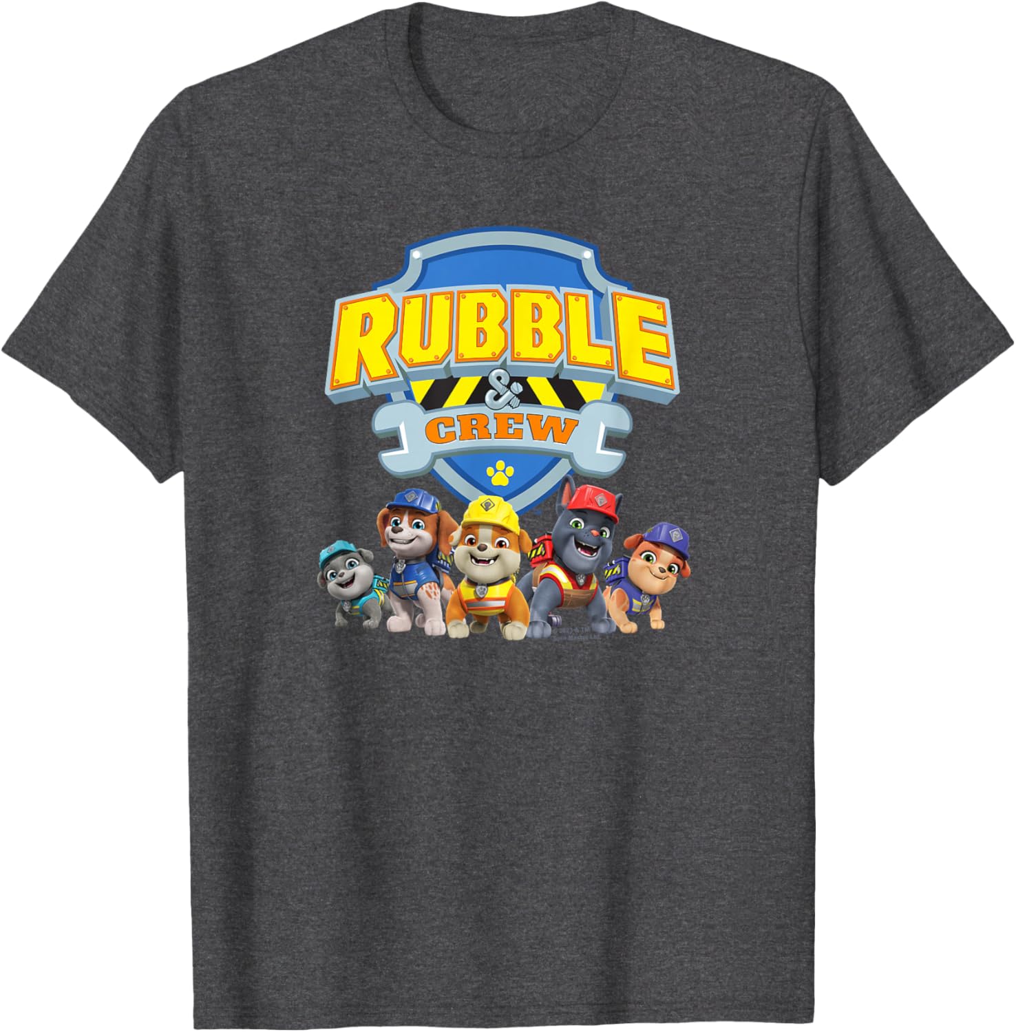 Rubble and Crew Logo T-Shirt for Kids - Fun and Stylish Apparel - 6