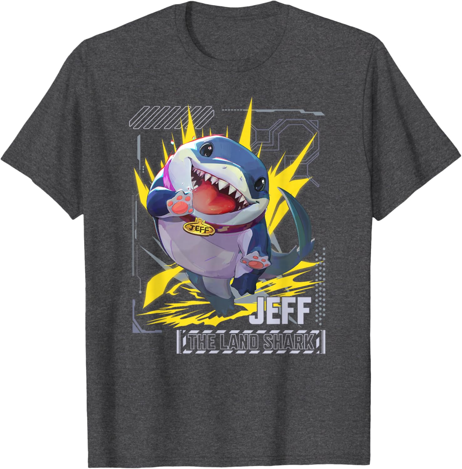 Marvel Rivals Jeff the Land Shark T-Shirt for Superhero Gamers - 22