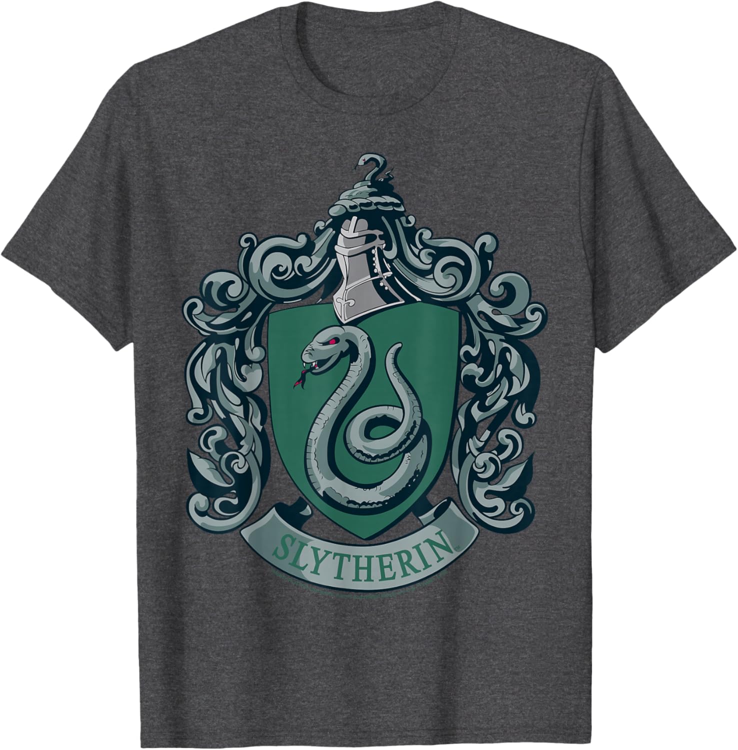 Slytherin House Crest T-Shirt for Harry Potter Fans - Stylish and Comfortable - 3