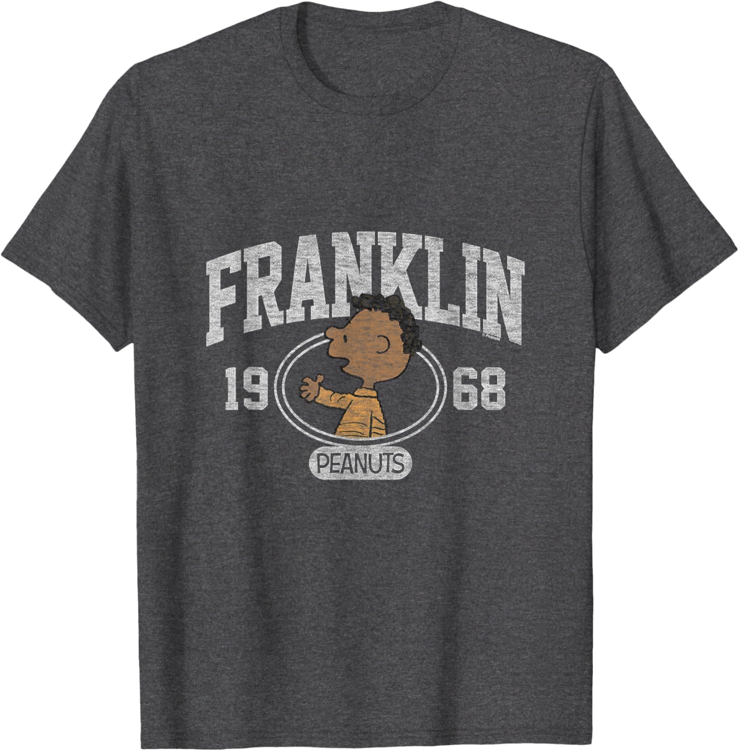 Franklin Collegiate 1968 Peanuts T-Shirt for Vintage Cartoon Fans - 2