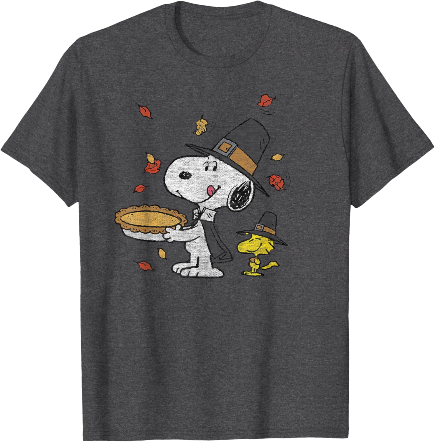 Peanuts Thanksgiving Scene T-Shirt for Festive Fall Celebrations - 3