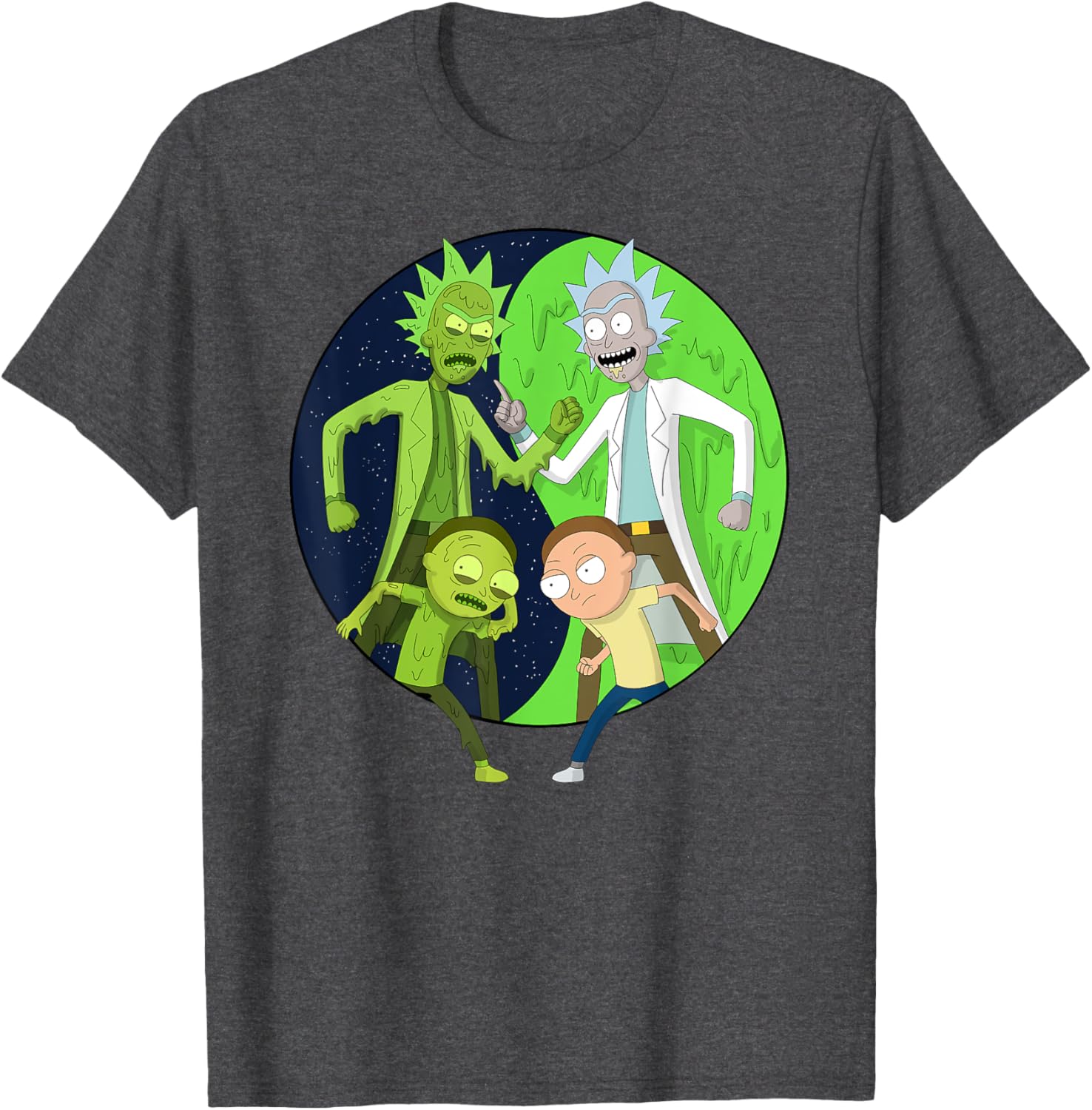Mademark x Rick and Morty Toxic Rick T-Shirt for Fans and Collectors - 14