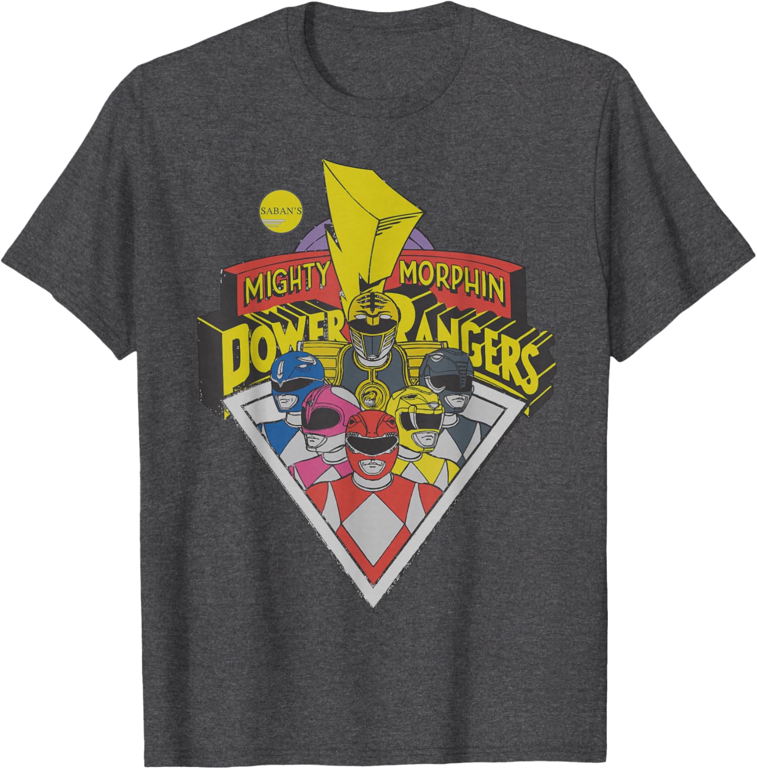 Power Rangers Team Logo T-Shirt for Fans of Adventure and Fun - 2