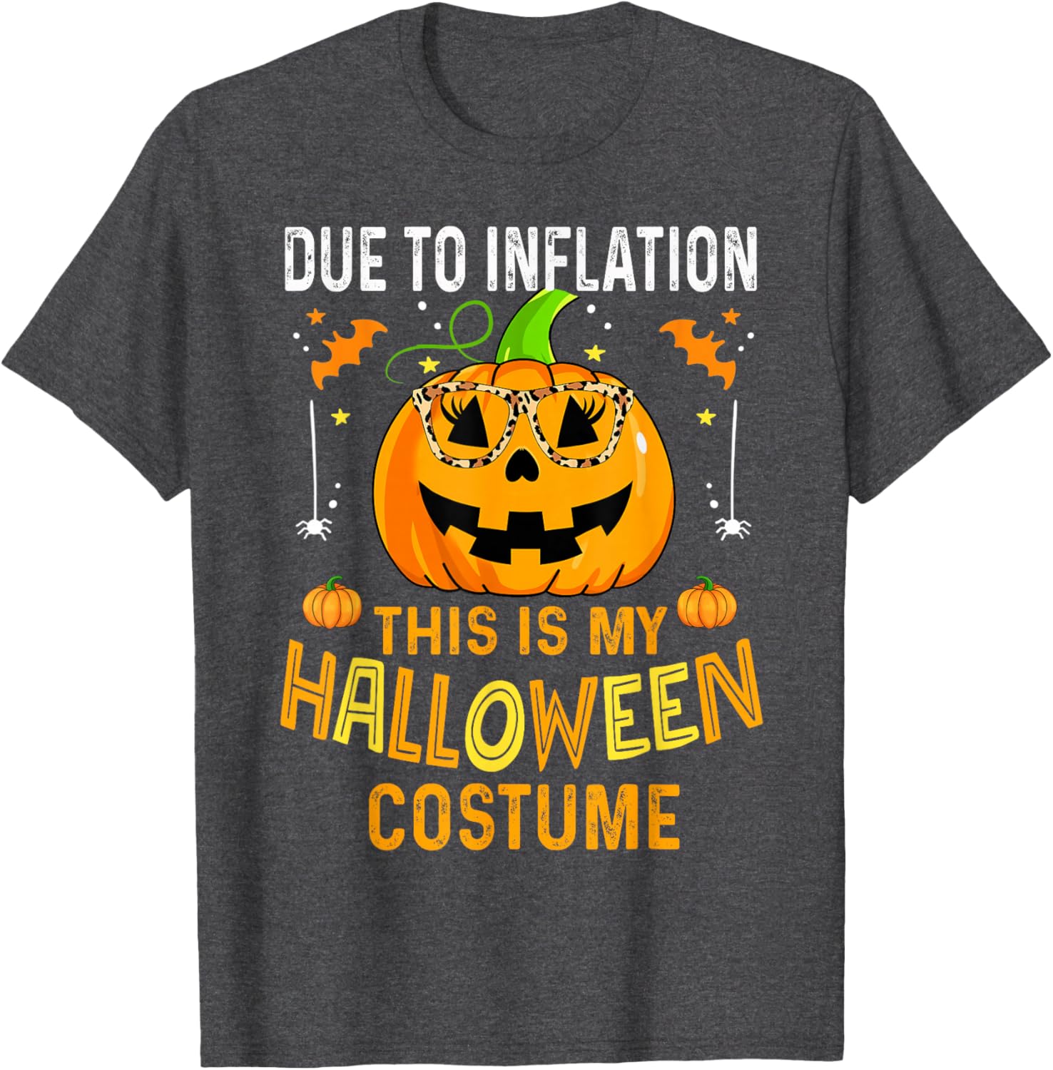 Funny Pumpkin Halloween T-Shirt for Men and Women - Spooky 2025 Costume - 8