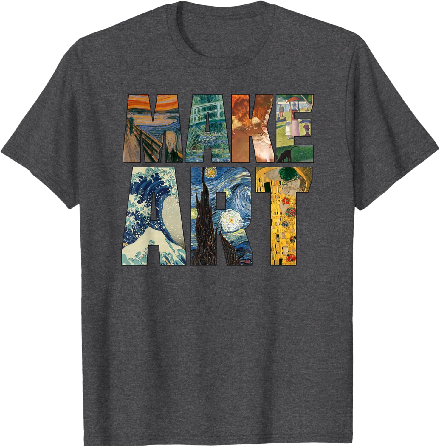 Funny Artist Humor T-Shirt Make Art Cool Graphic Tee for Creative Souls - 20