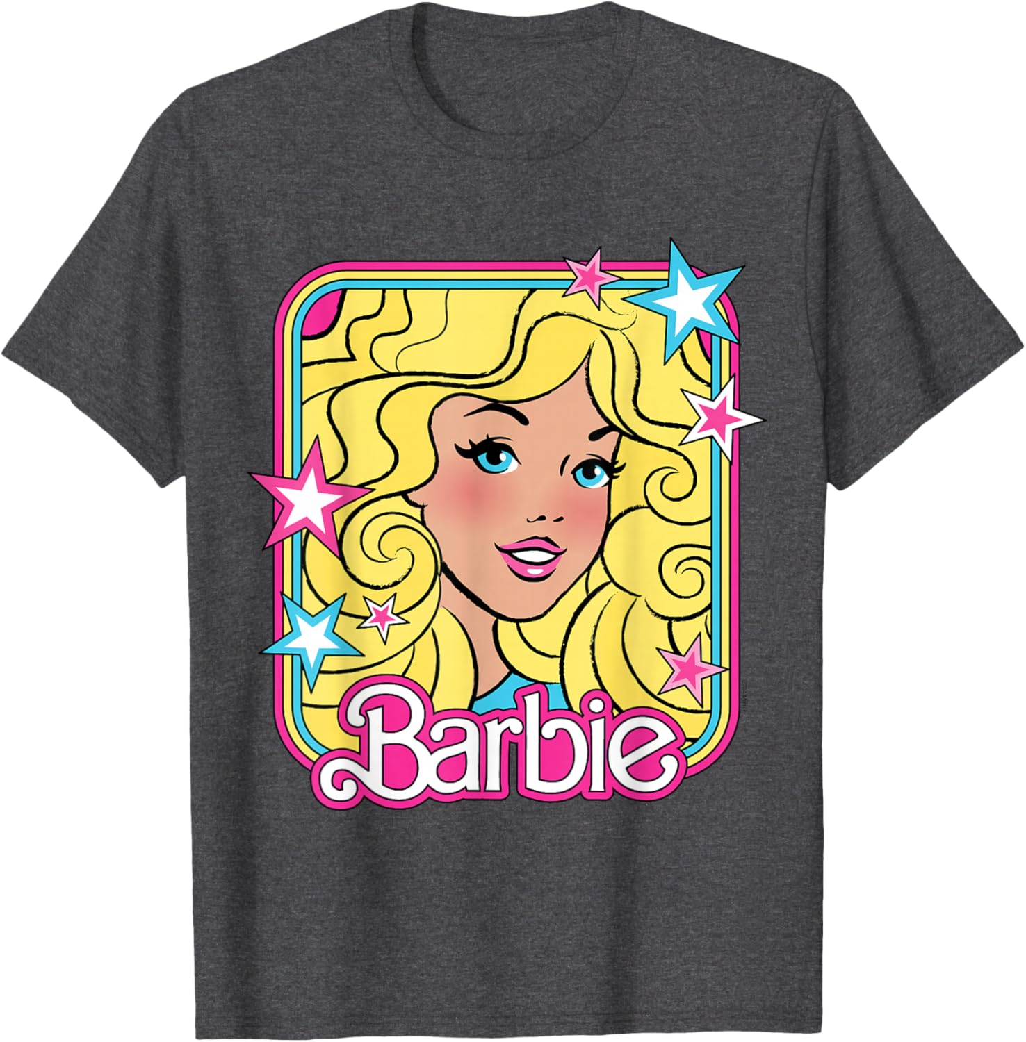 Retro Barbie 70s Star Portrait T-Shirt for Fashionable Fans - 7