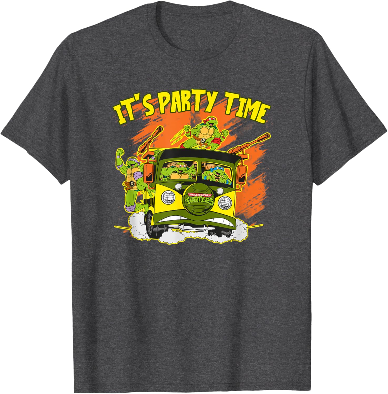 Mademark Teenage Mutant Ninja Turtles Party Time T-Shirt for Kids - 19