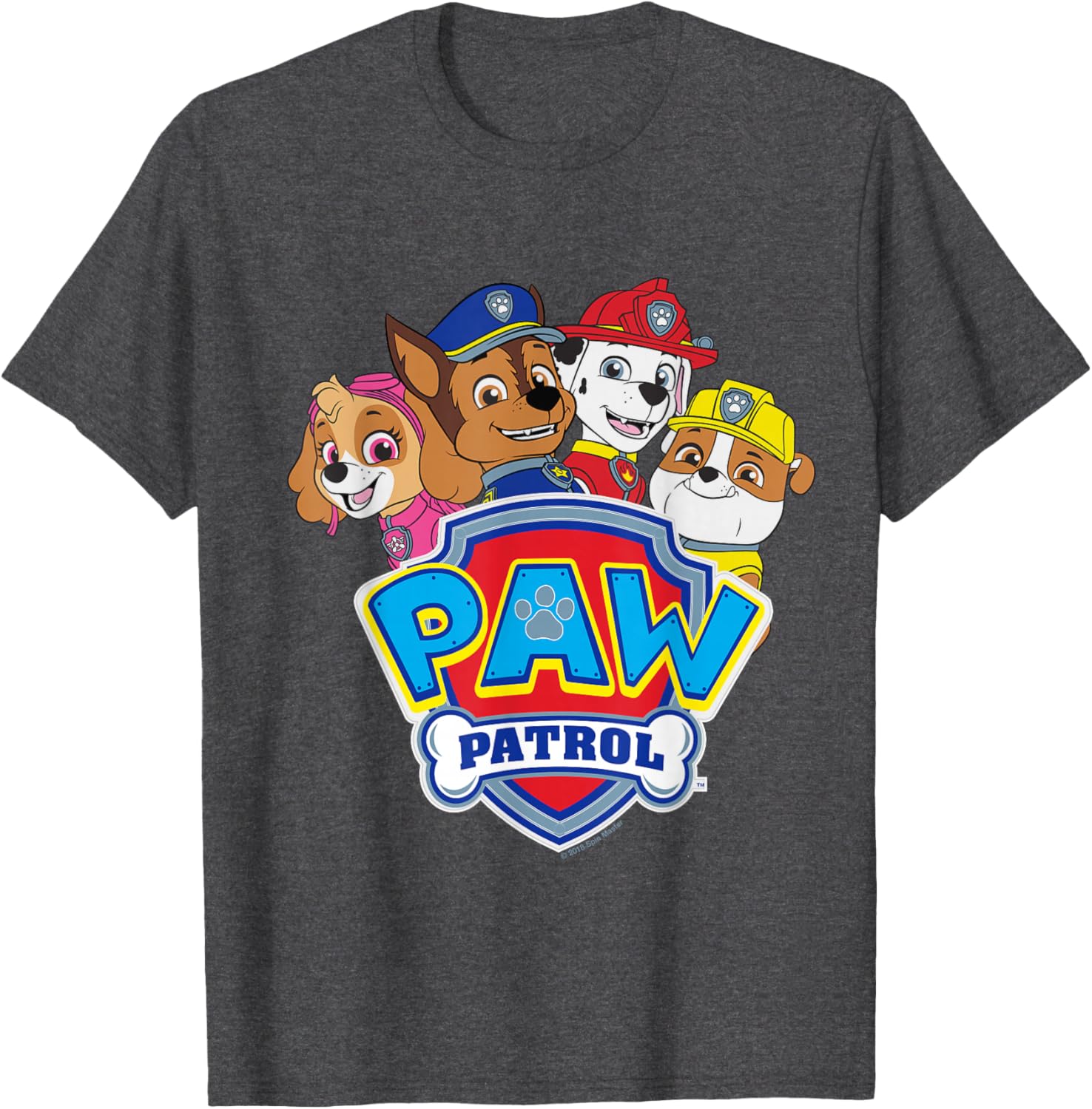 Paw Patrol Logo Group T-Shirt for Kids - Fun and Stylish Apparel - 4