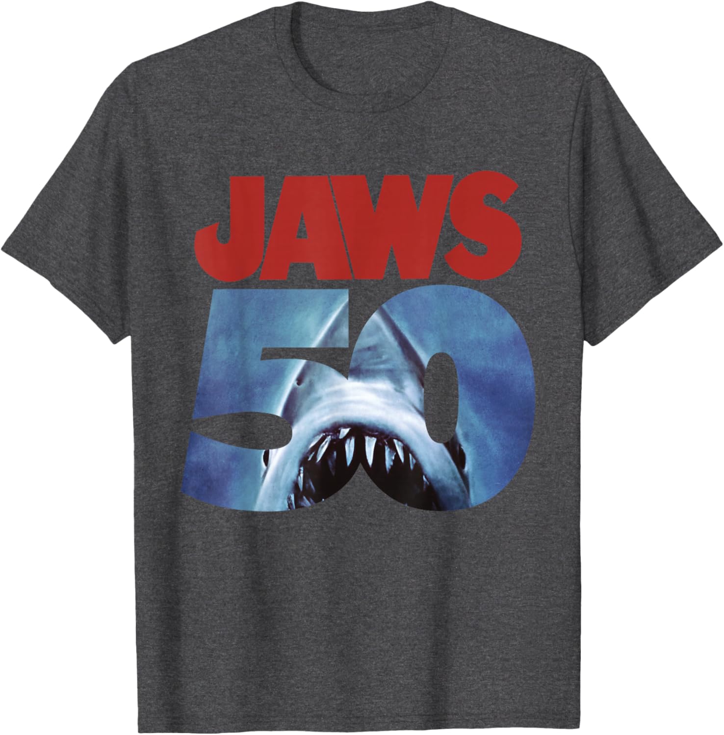Jaws 50th Anniversary Front and Back T-Shirt for Movie Fans and Collectors - 27