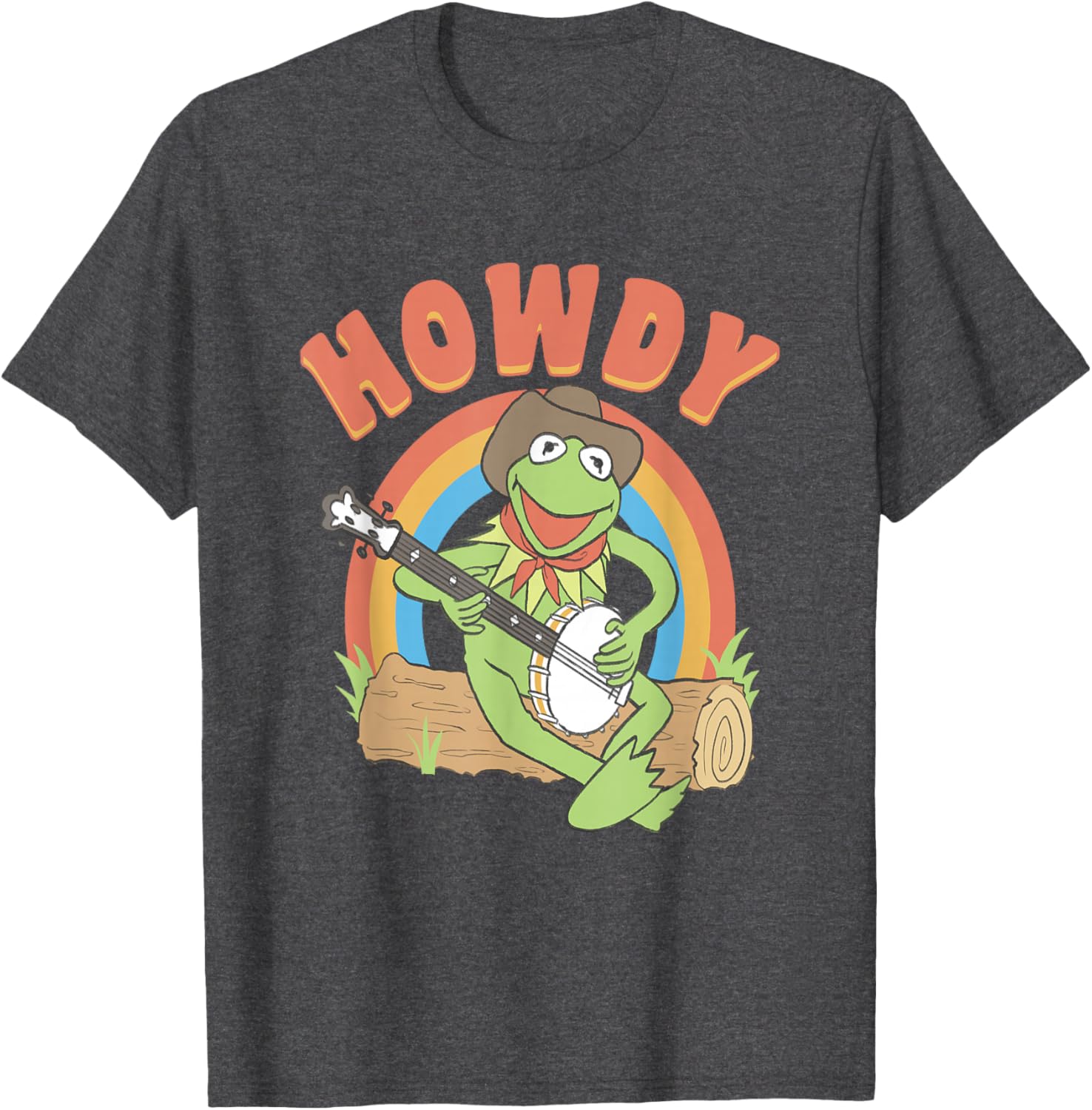 Disney The Muppets Kermit Retro Logo T-Shirt for Fun and Style - 1