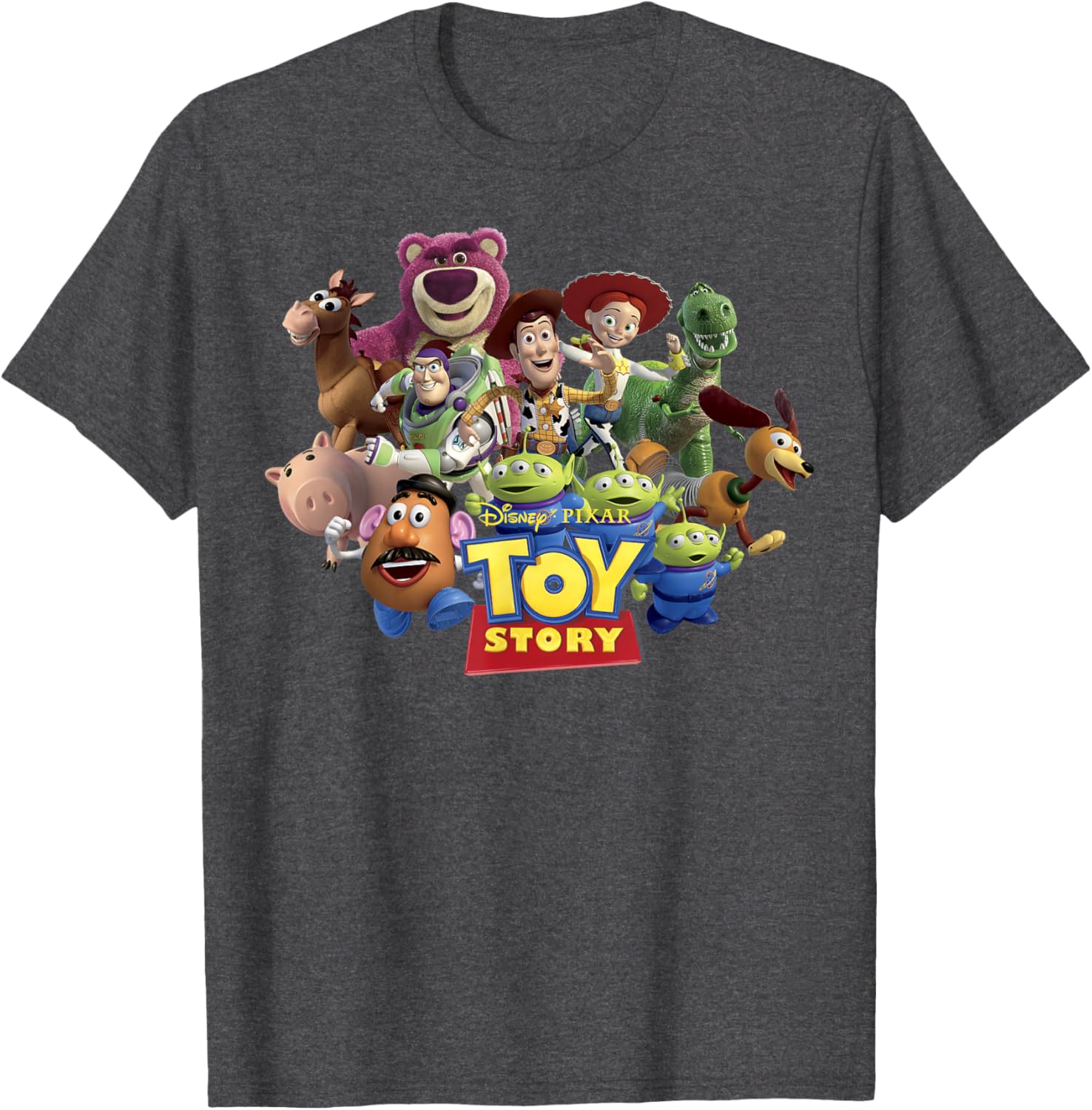 Disney Pixar Toy Story Buzz Woody Jessie Running T-Shirt for Kids - 3