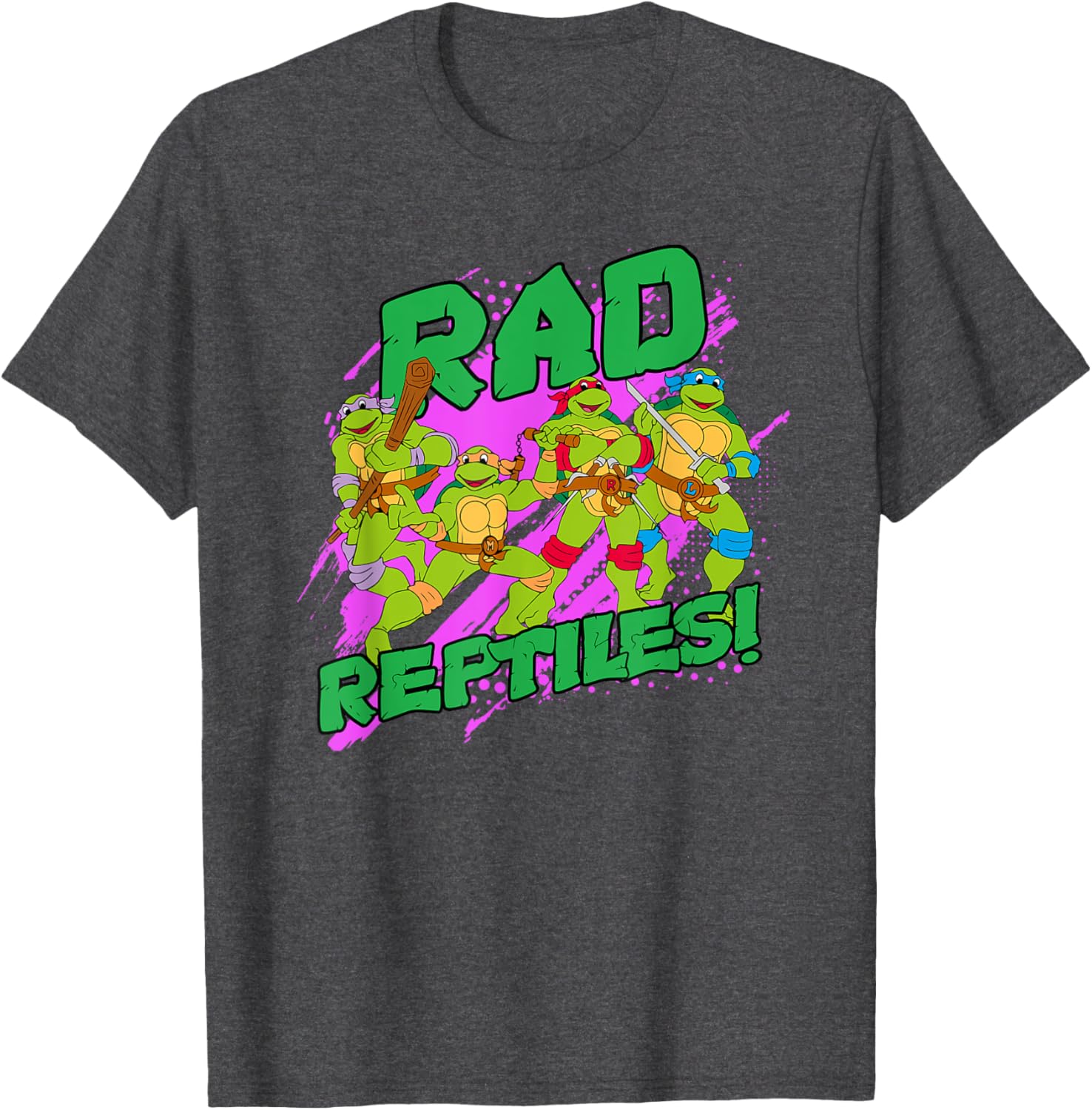 Mademark Teenage Mutant Ninja Turtles Rad Reptiles T-Shirt for Fans - 4
