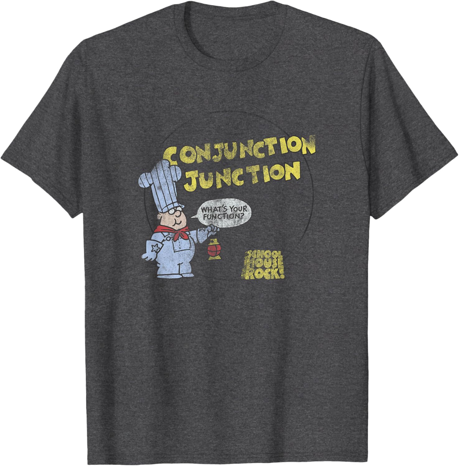 Ripple Junction Conjunction Junction T-Shirt for Schoolhouse Rock Fans - 9