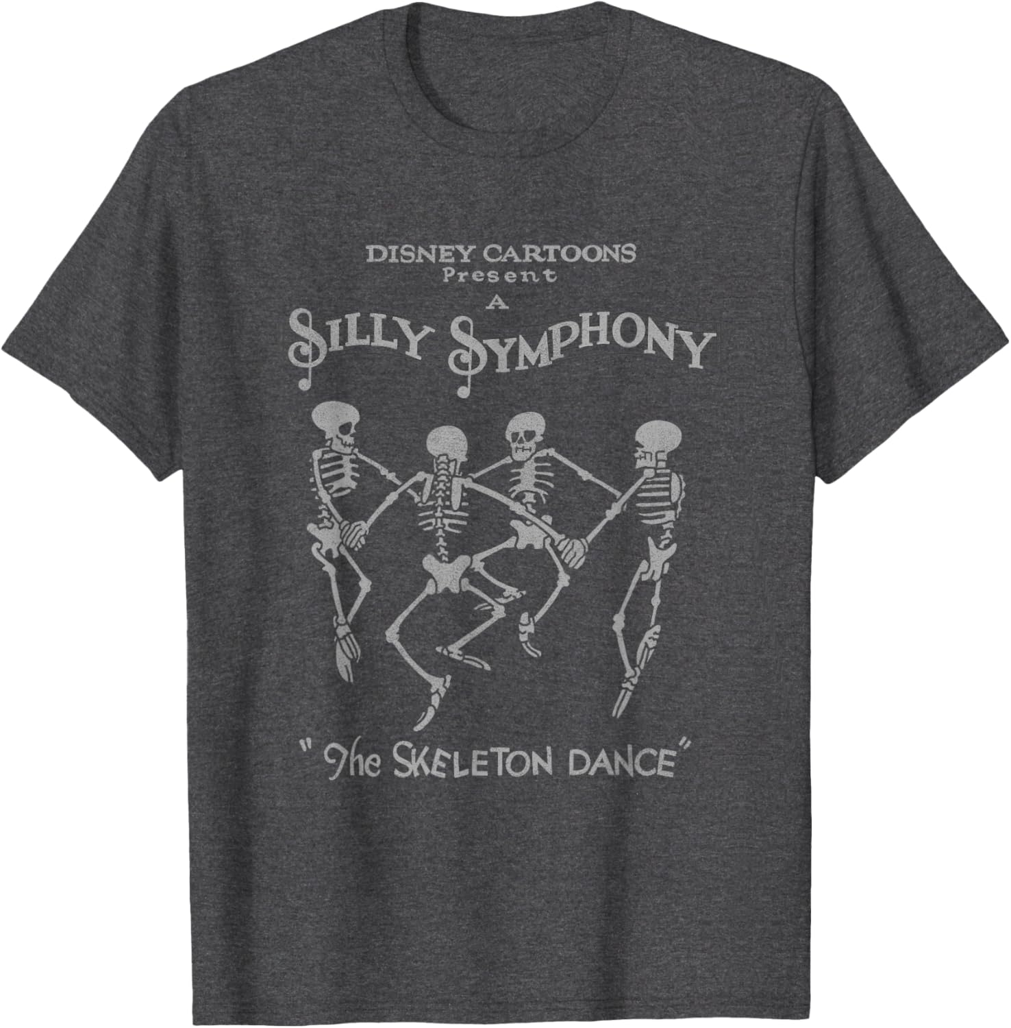 Disney Silly Symphonies Skeleton Dance Vintage Logo T-Shirt for Fans - 2
