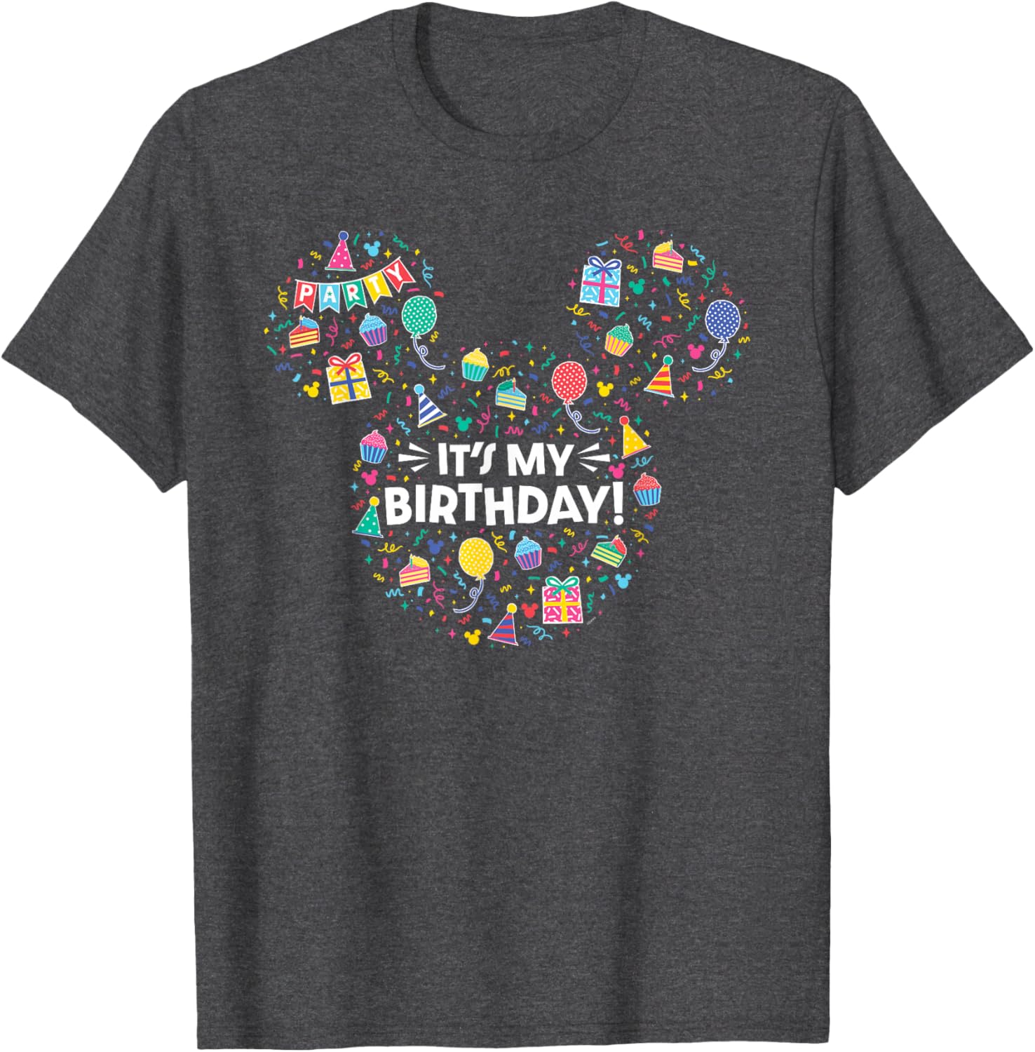 Mickey Mouse Birthday T-Shirt with Iconic Ears for Fun Celebrations - 6