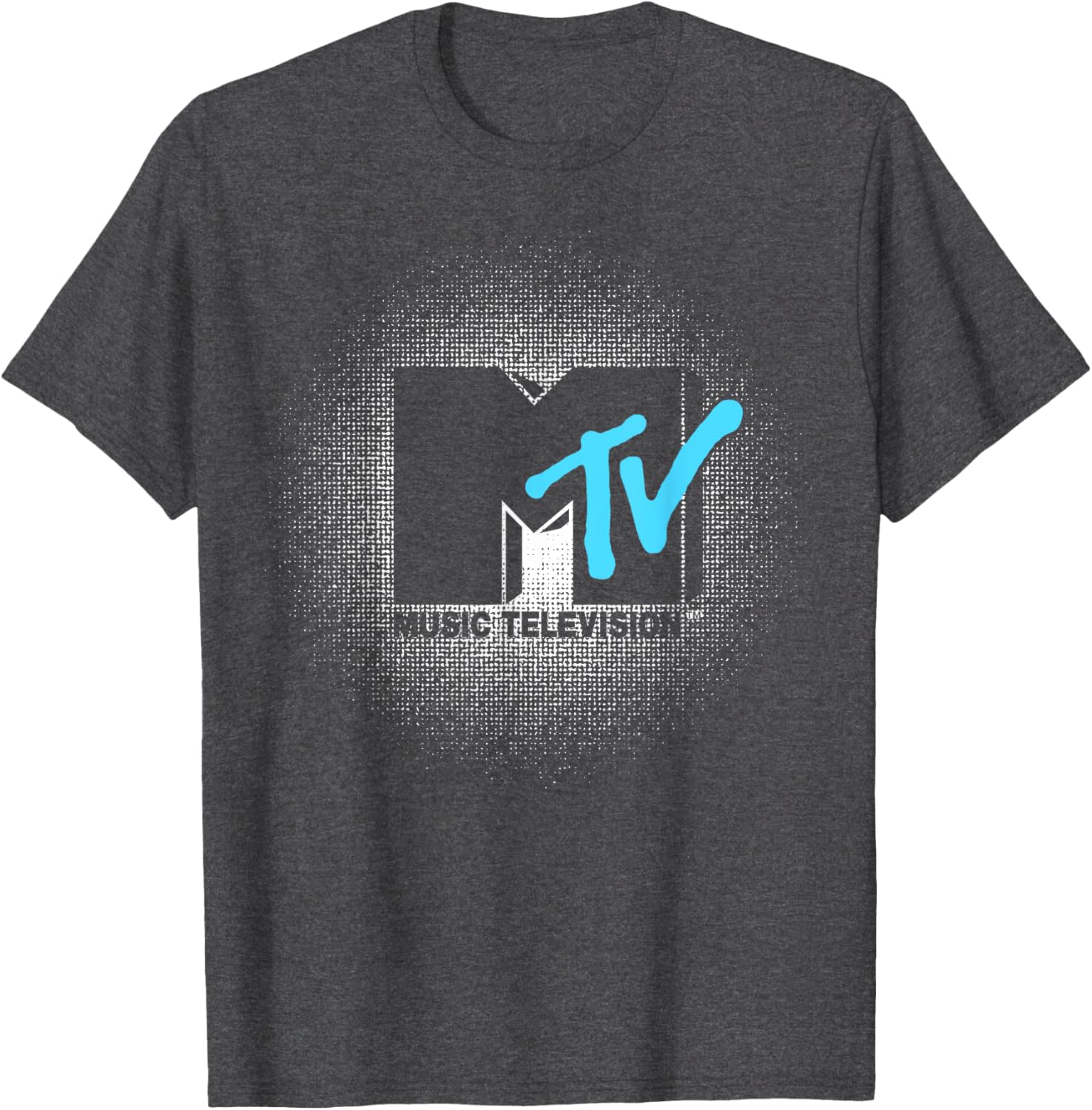 Mademark MTV Vintage Half Tone Burst Logo T-Shirt for Stylish Comfort - 2