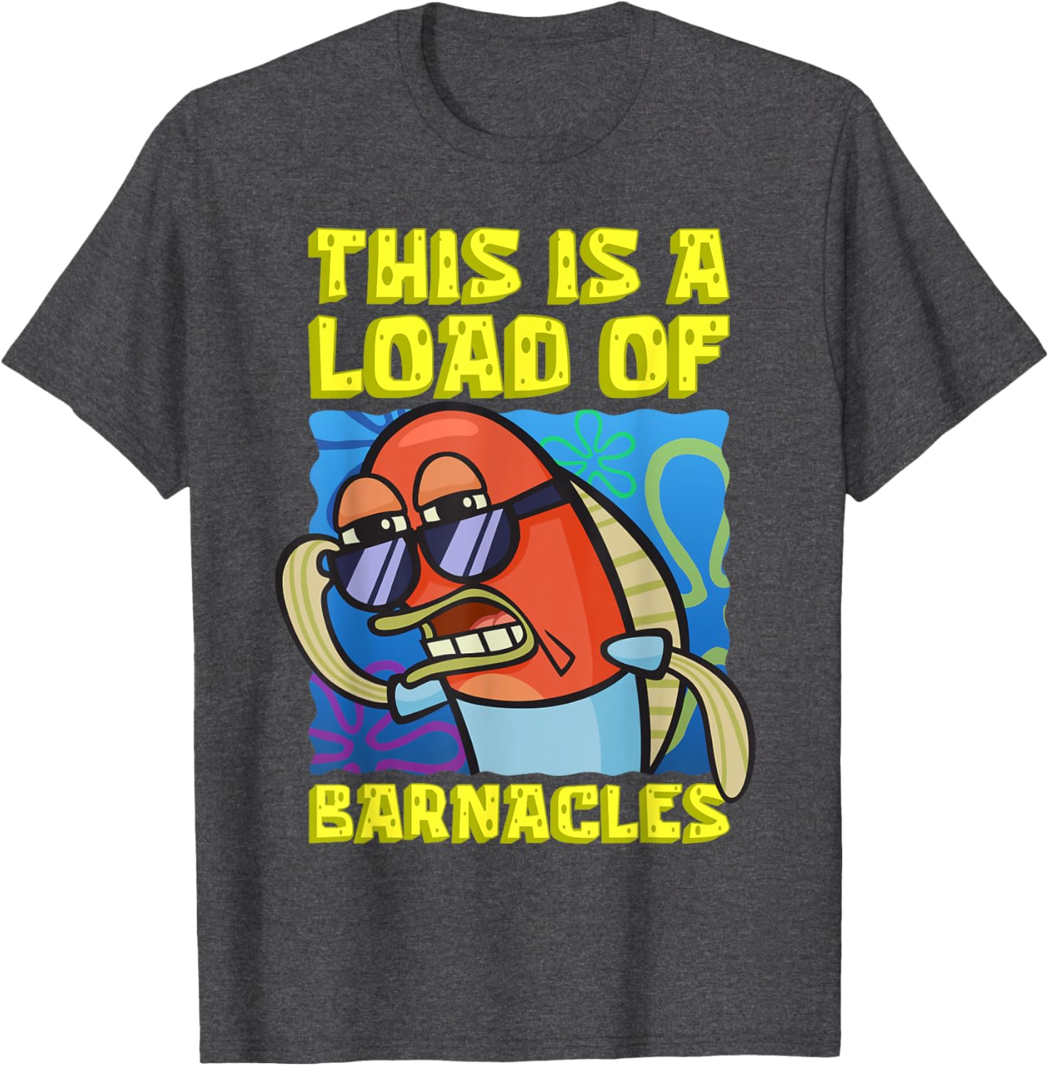 Funny SpongeBob Barnacles T-Shirt - Mademark x SpongeBob Apparel - 11