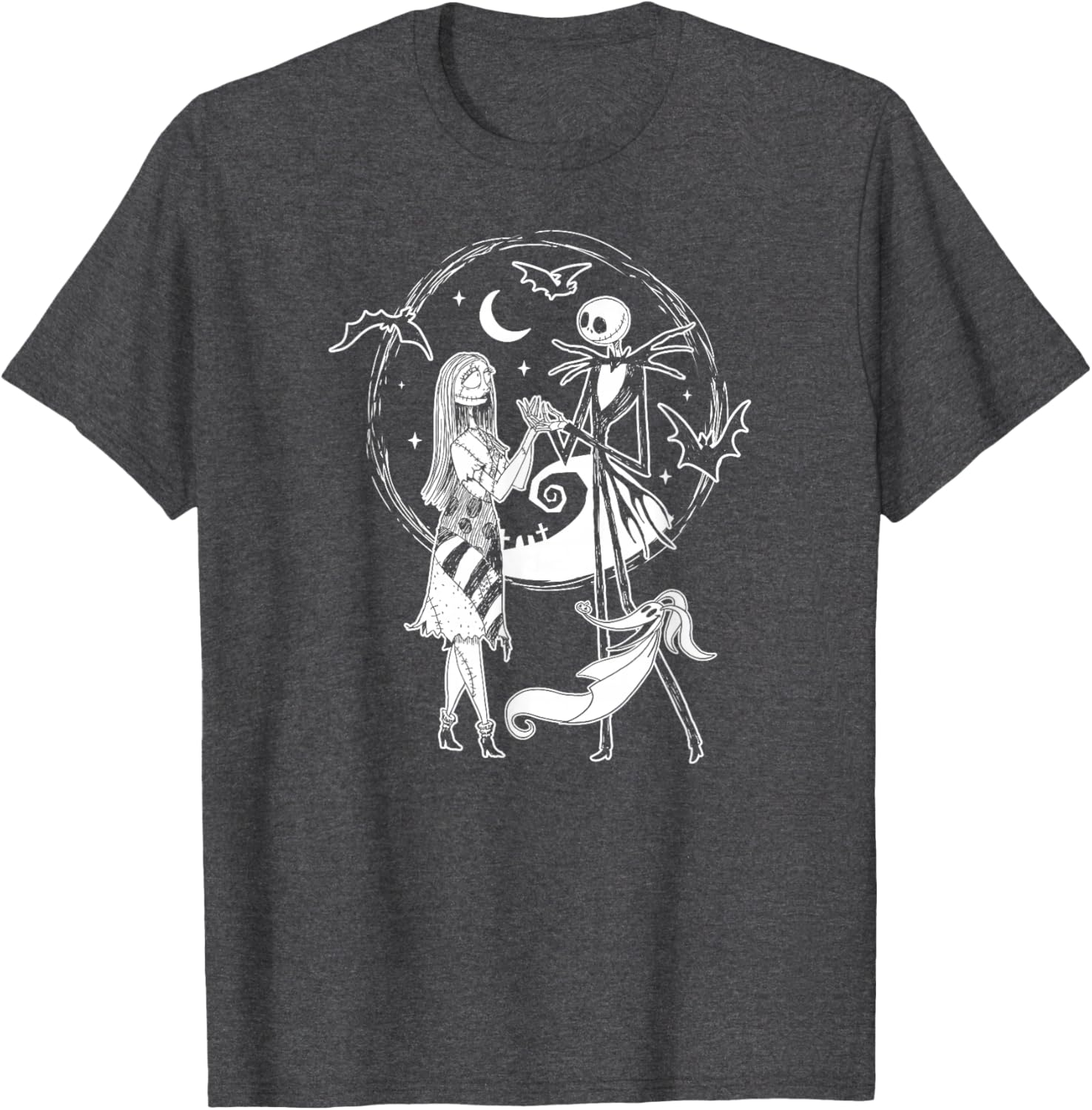 Jack Skellington Sally Zero T-Shirt for Nightmare Before Christmas Fans - 6