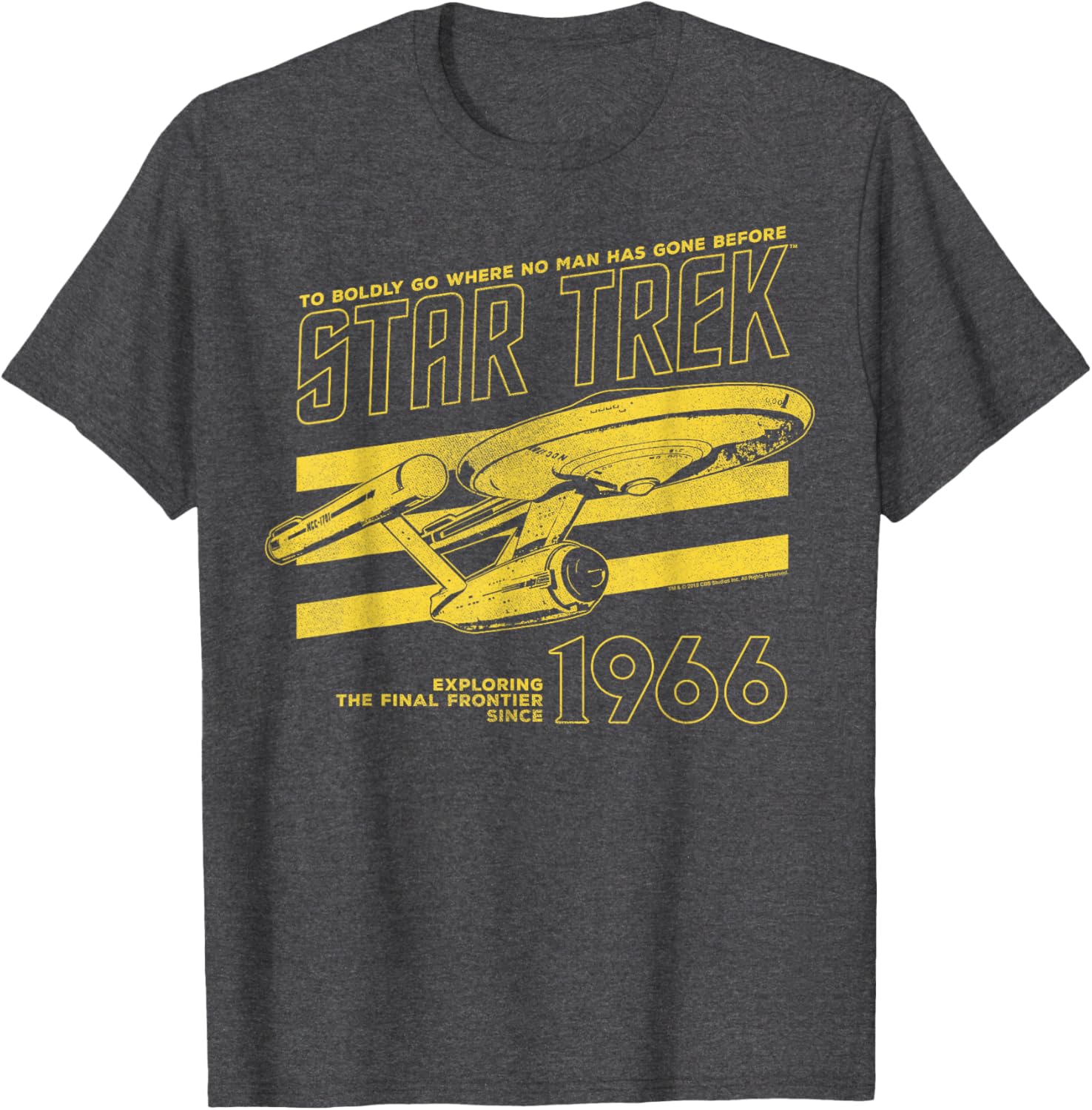 Star Trek Original Series Enterprise 66 Collegiate T-Shirt for Fans - 9