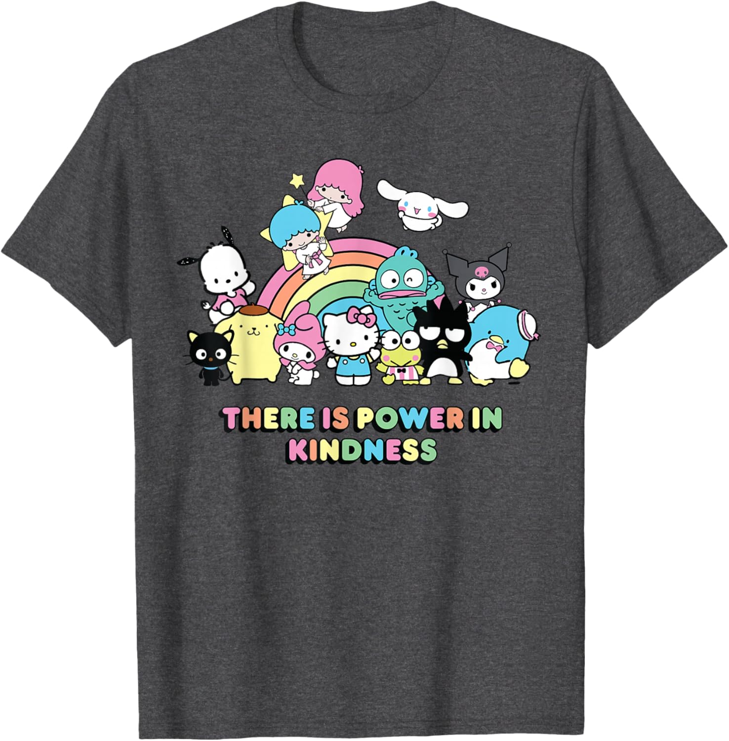 Sanrio Hello Kitty Friends Power in Kindness Classic Fit T-Shirt - 8
