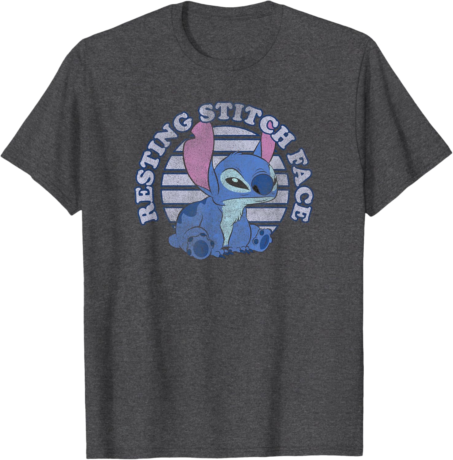 Disney Lilo & Stitch Resting Stitch Face T-Shirt for Fans and Collectors - 12