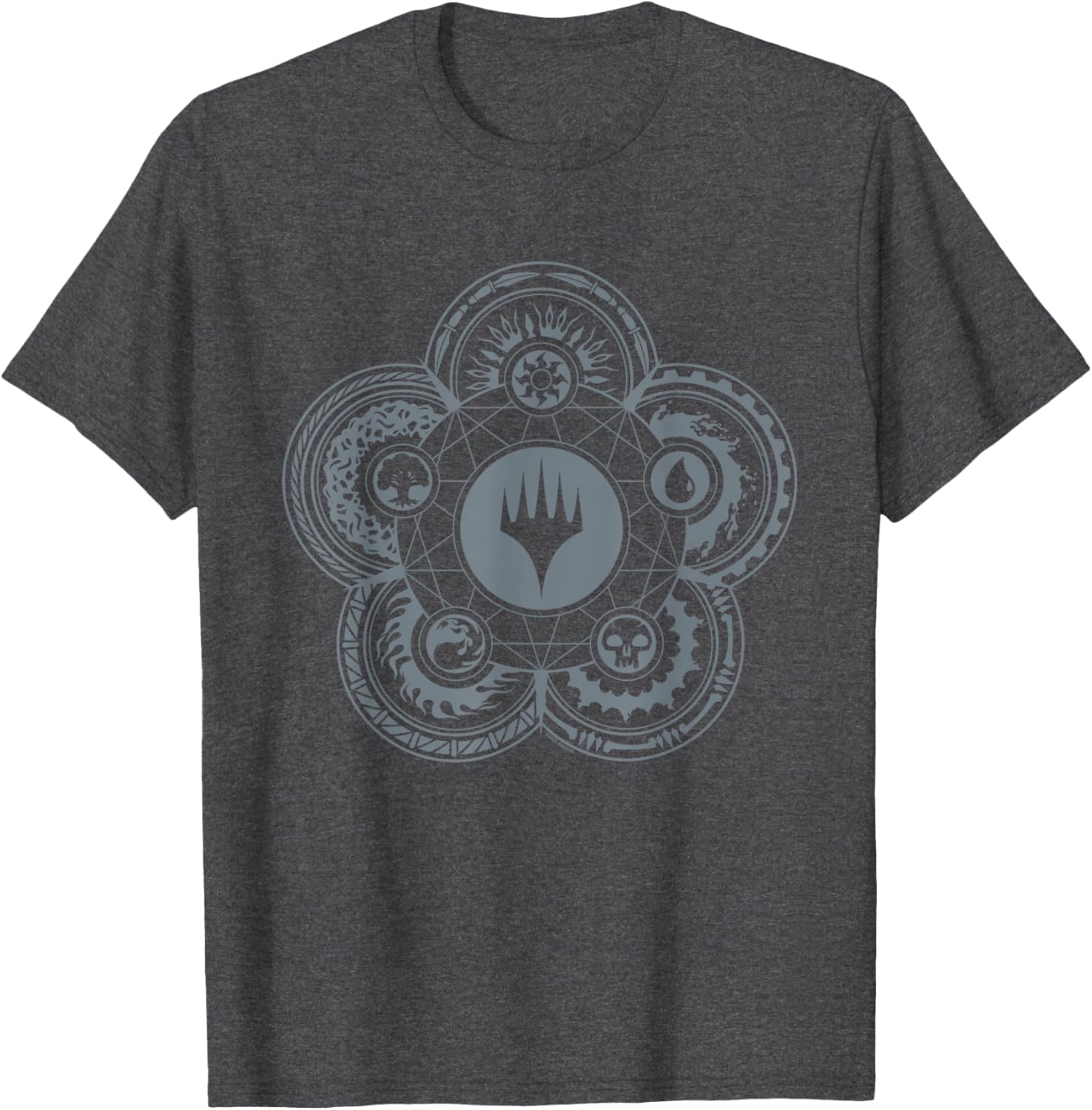 Magic The Gathering Icon Hieroglyph T-Shirt for Fans and Collectors - 1