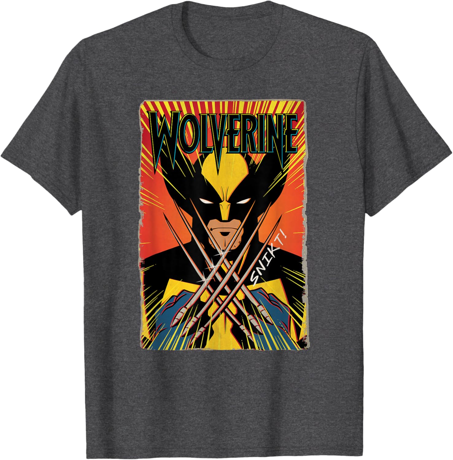 Vintage X-Men 97 Wolverine Claws Snikt T-Shirt for Marvel Fans - 15