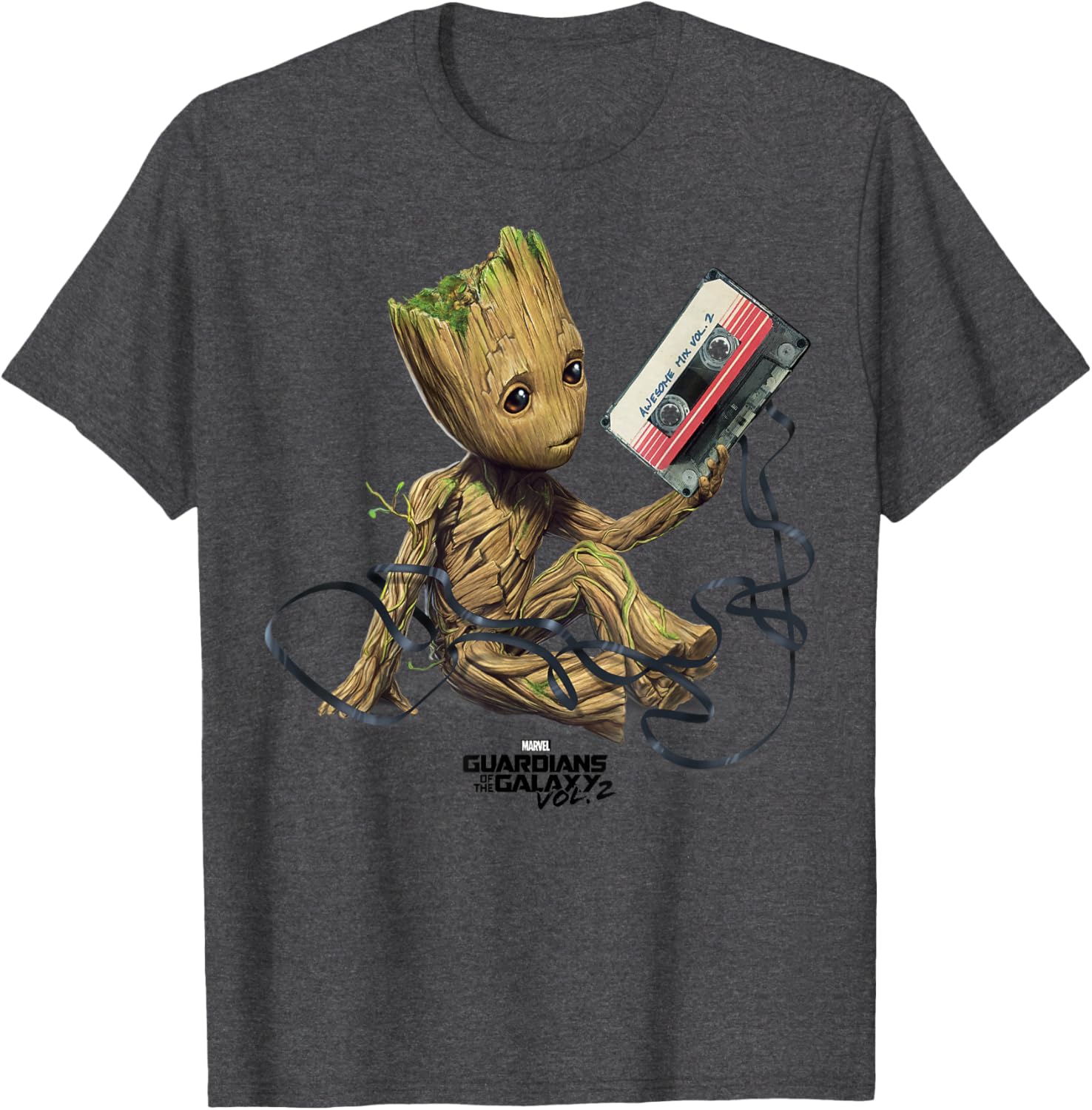 Groot Portrait T-Shirt from Guardians of the Galaxy Vol. 2 - Fun Apparel - 6