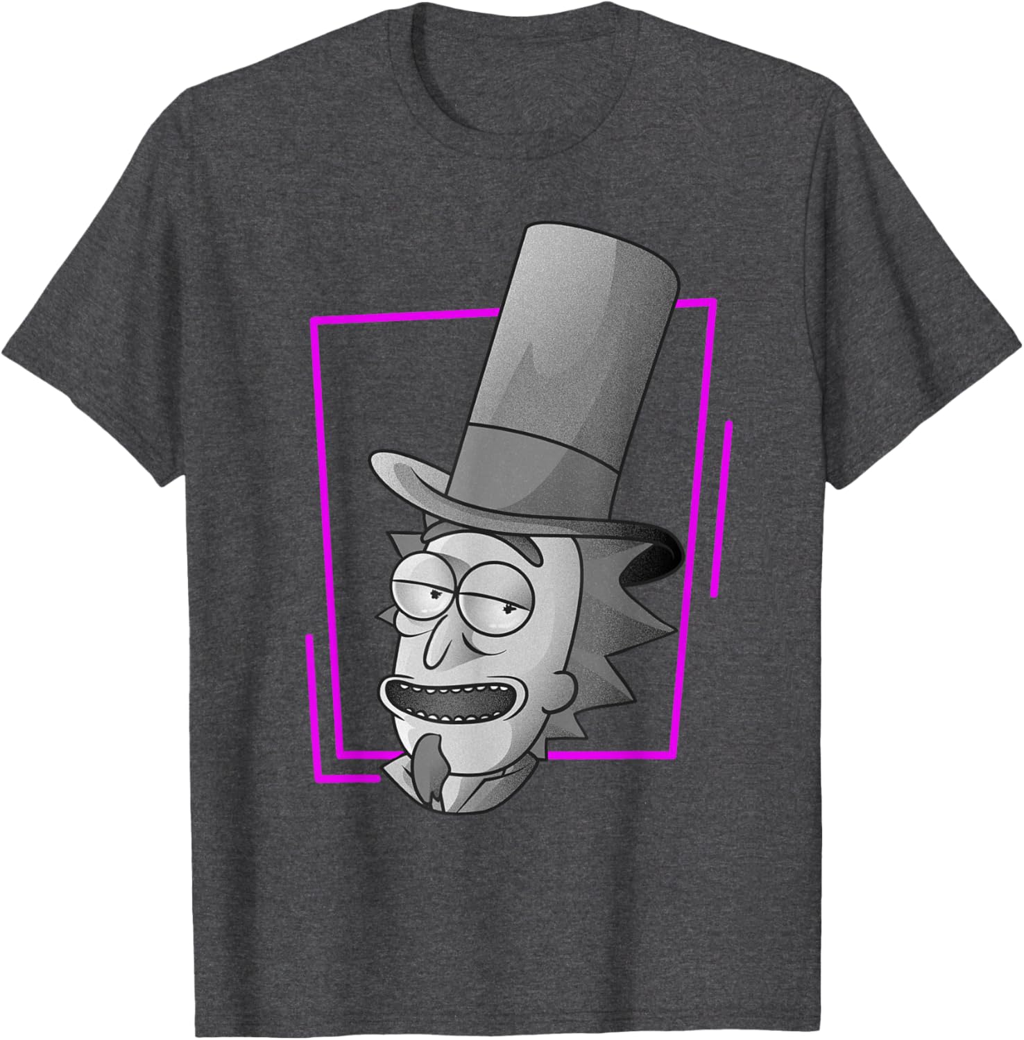 Rick and Morty Shirt Featuring Rick Sanchez III Portrait - Cool Graphic Tee - 4