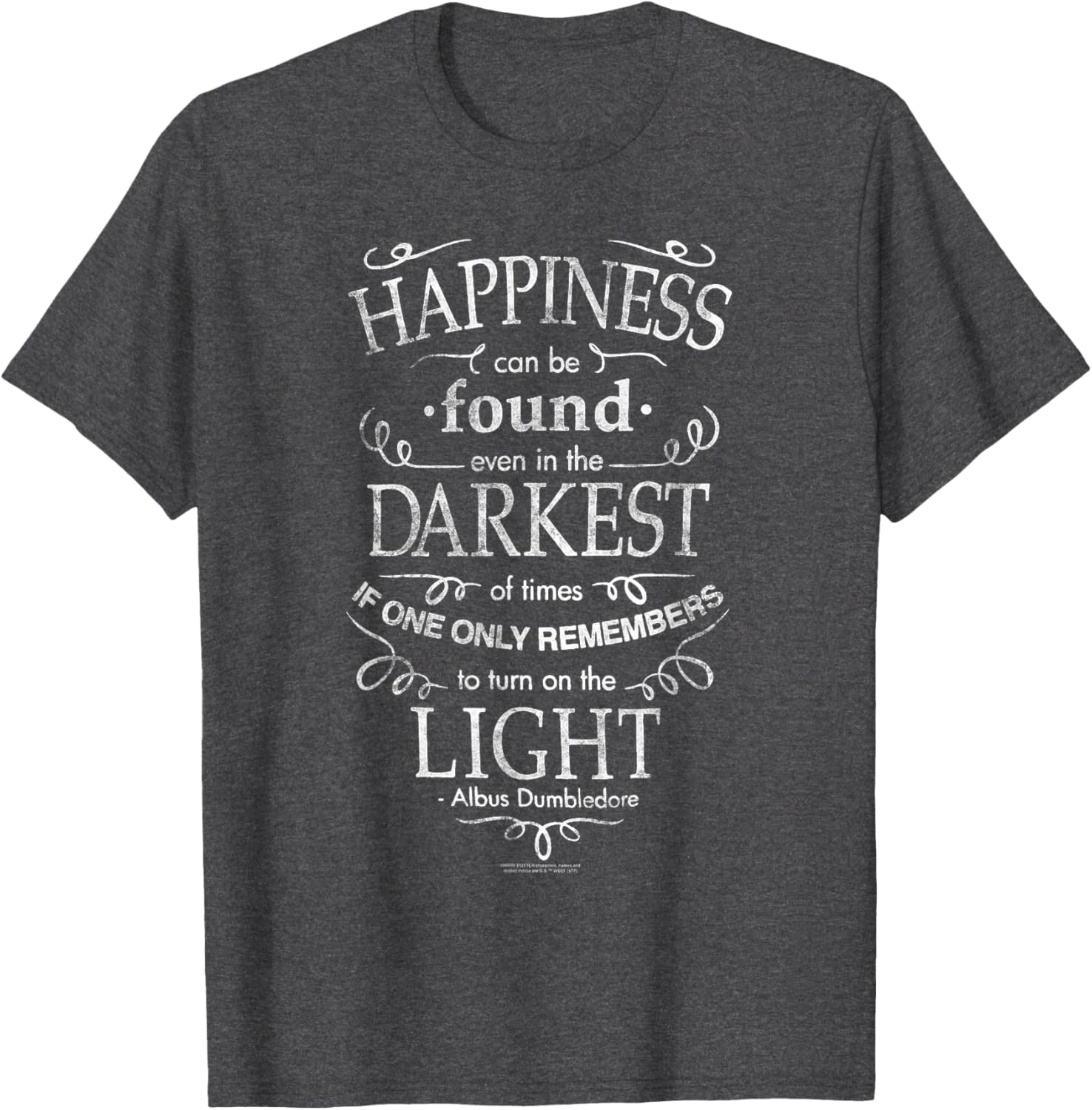 Harry Potter Happiness Quote T-Shirt for Magical Fans and Muggles - 7