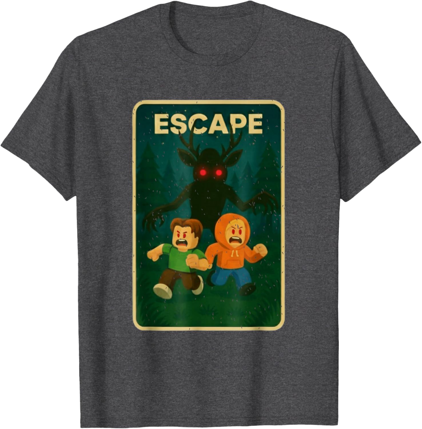 Fun Halloween Gamer Deer T-Shirt for Kids - Perfect for 99 Nights of Play! - 9