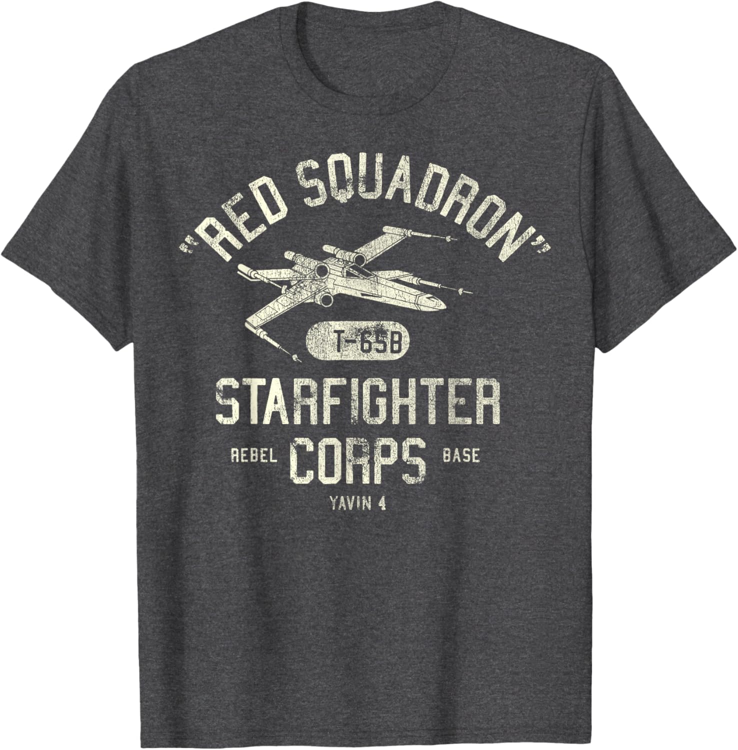 Star Wars X-Wing Starfighter Corps Collegiate T-Shirt for Fans - 9