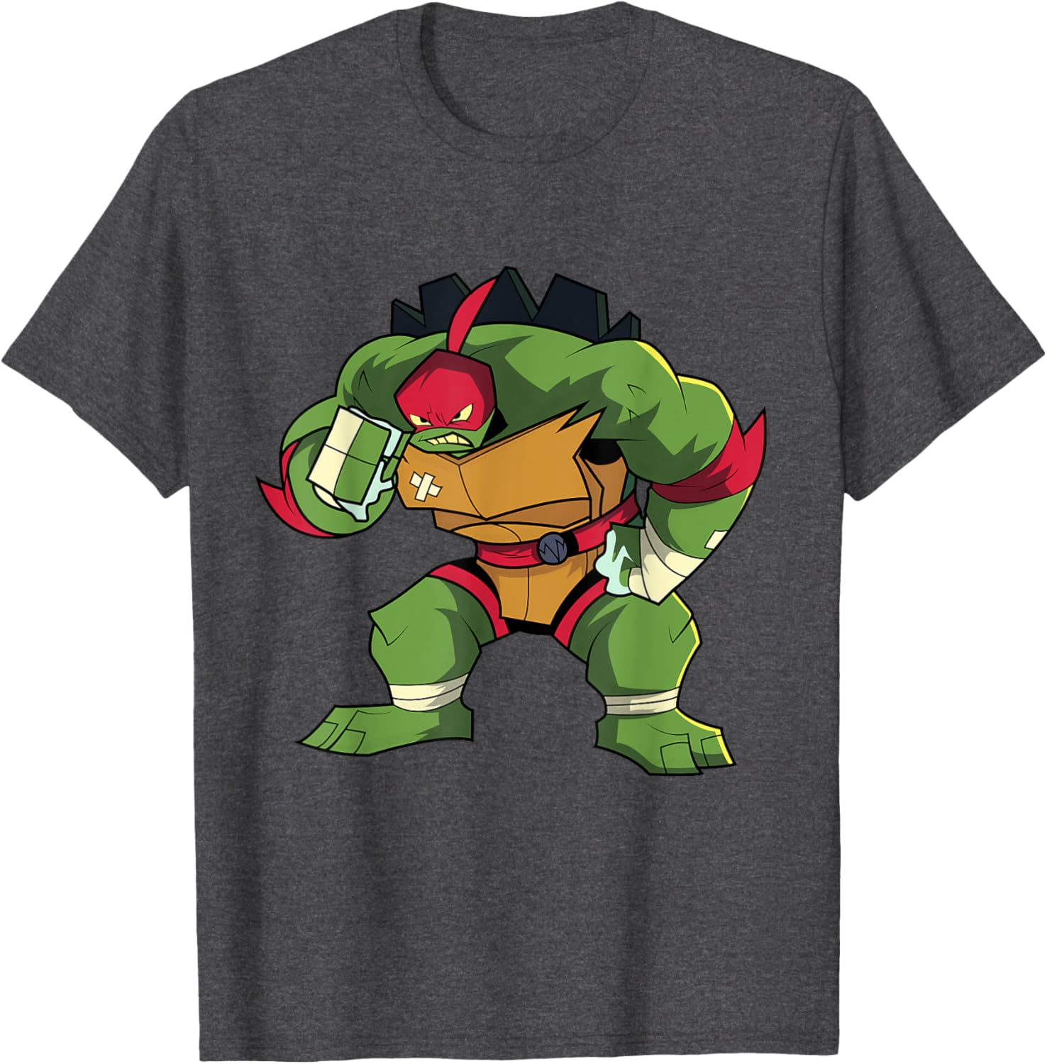 Mademark Teenage Mutant Ninja Turtles Raphael Wrestler T-Shirt for Fans - 5